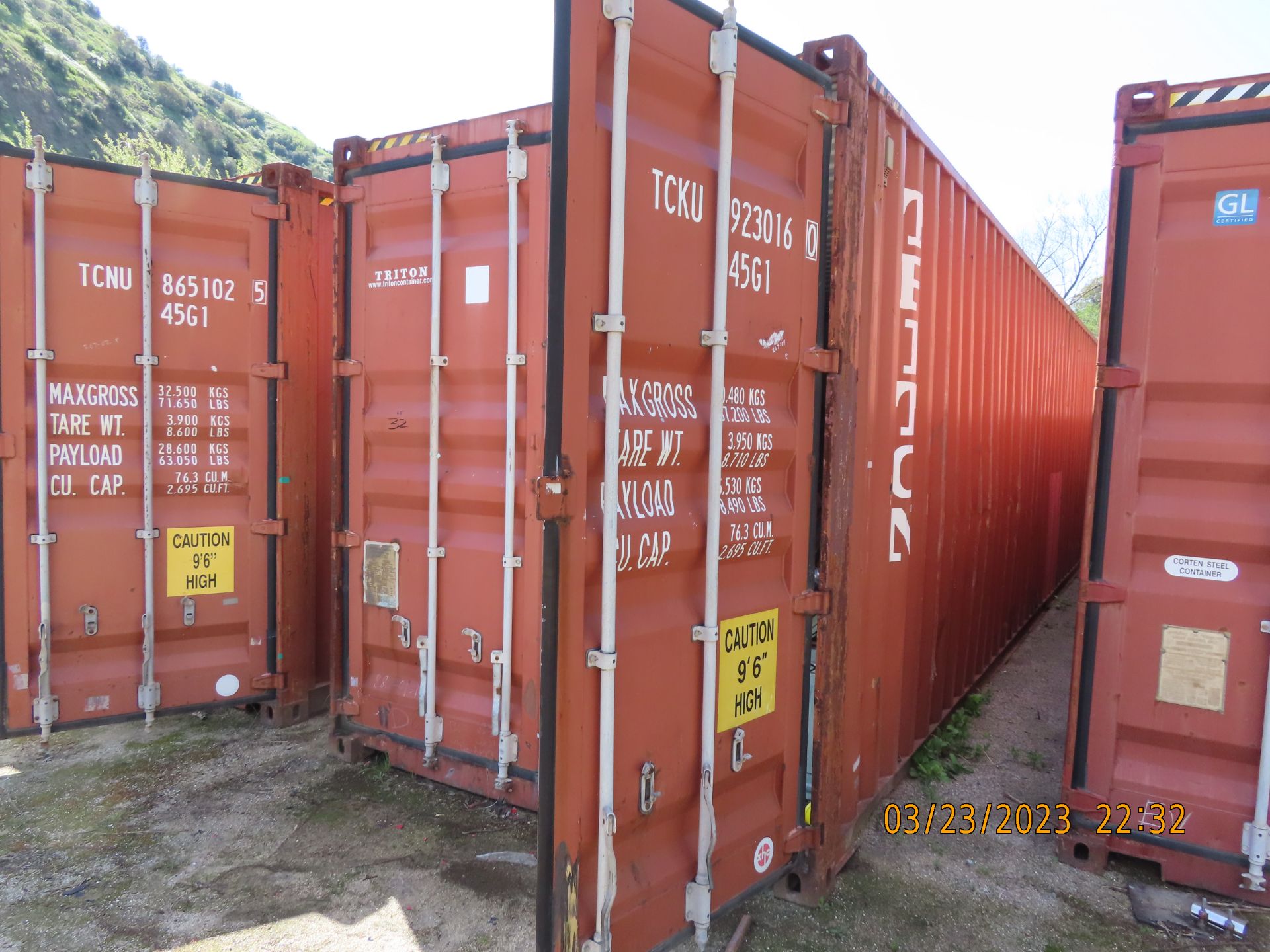 (2010) CIMC 40' x 9'6'' Storage Shipping - Image 3 of 3