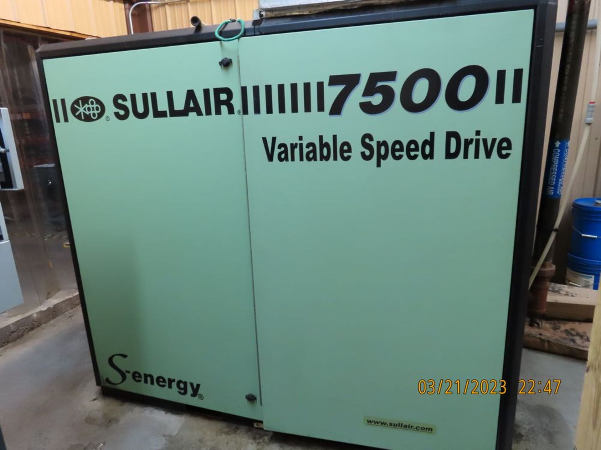 Sullair mod. 7509VAC, 100hp Rotary Screw Air - Image 4 of 5