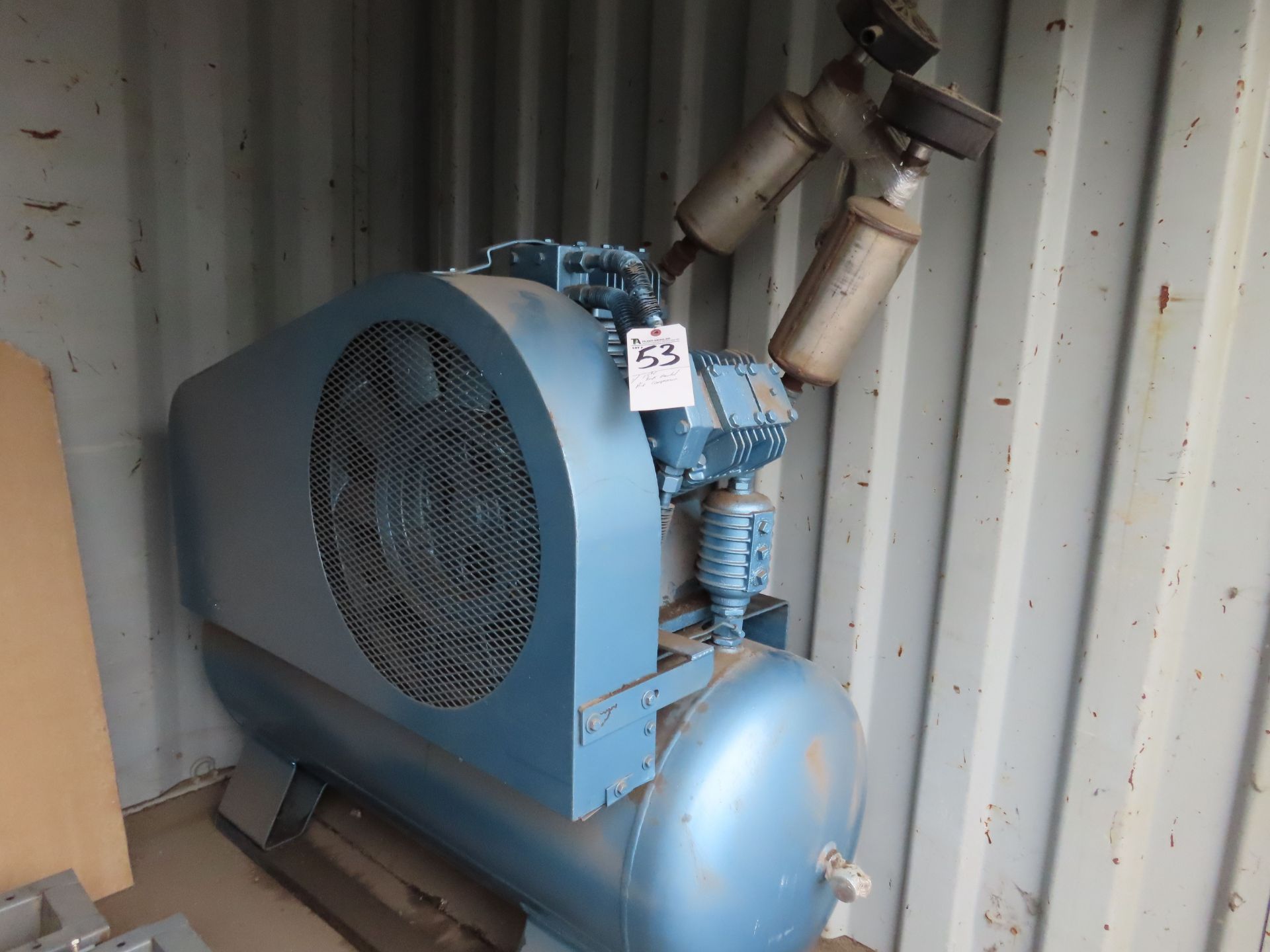 15hp Tank-Mounted Air Compressor