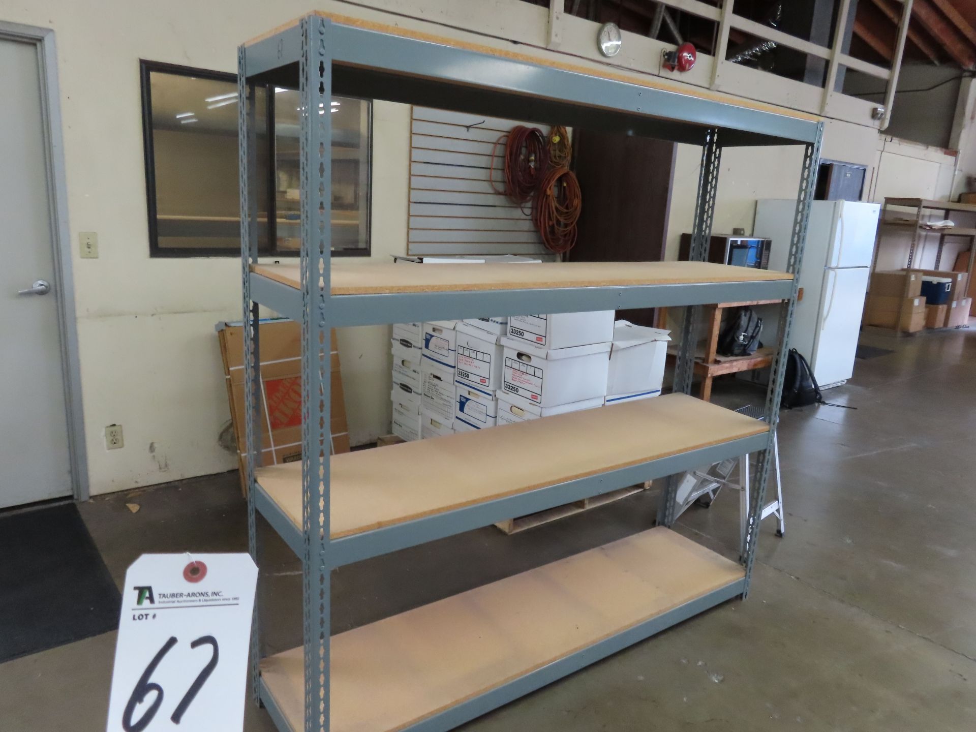 (Lot) (5) Racks, Approx. 18'' x 72'' x 72''T