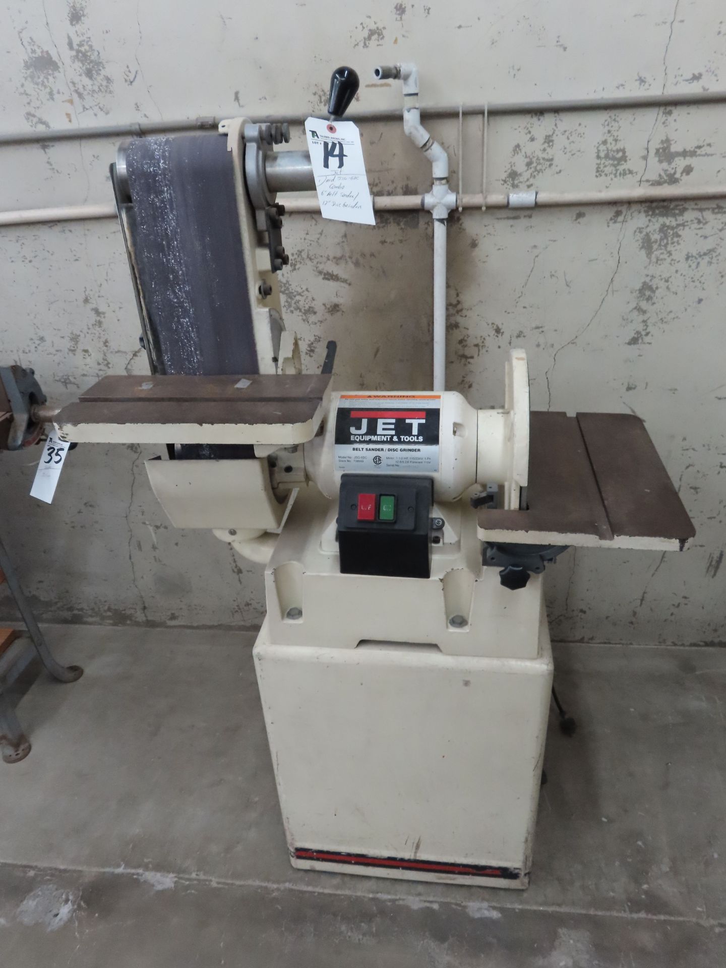 Jet mod. JSG-6DC, Combo 6'' Belt Sander &