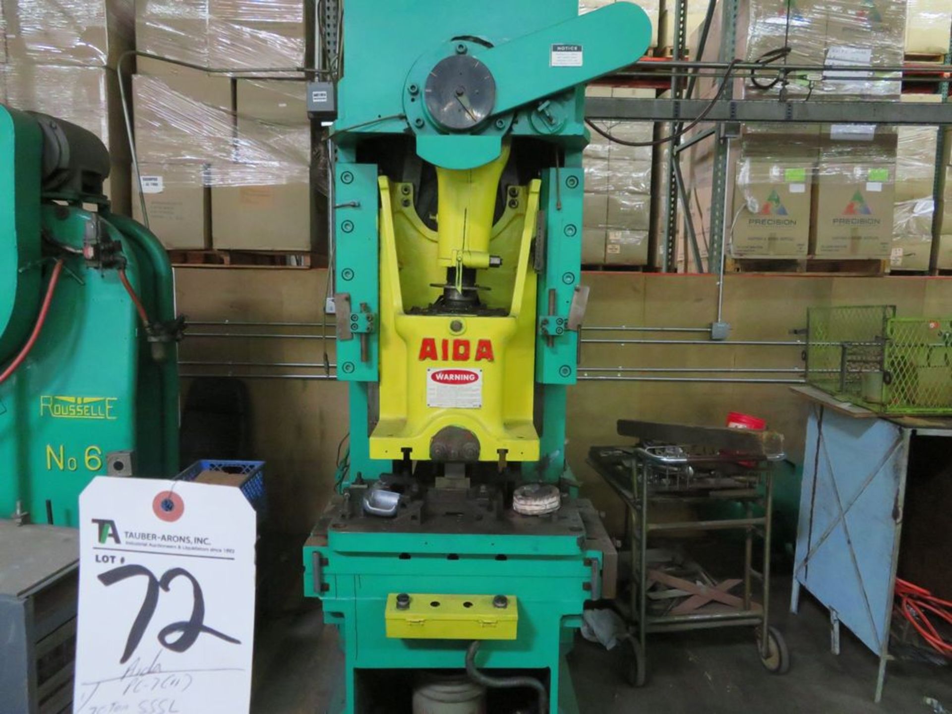 AIDA mod. PC-7 (#11) 75-Ton SSSL Punch Press