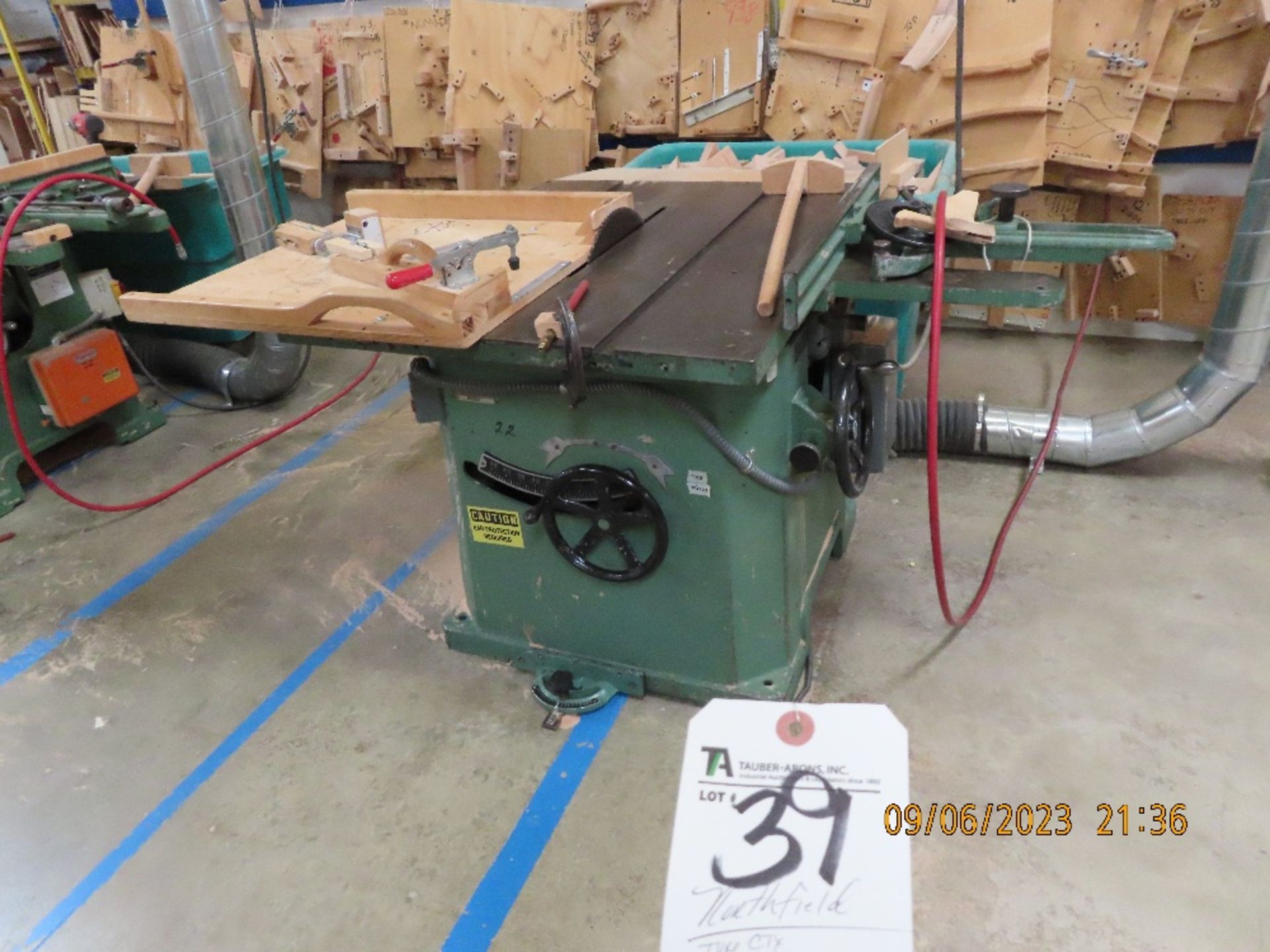 Northfield Type CTX, No. 4, 16" Table Saw