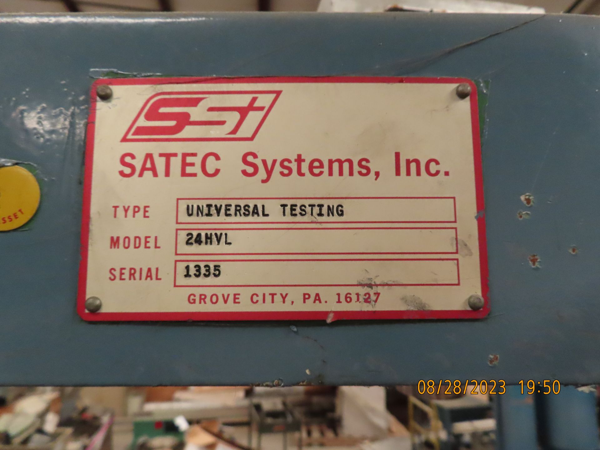 Satec Universal Testing Machine; S/N 1335 - Image 2 of 2