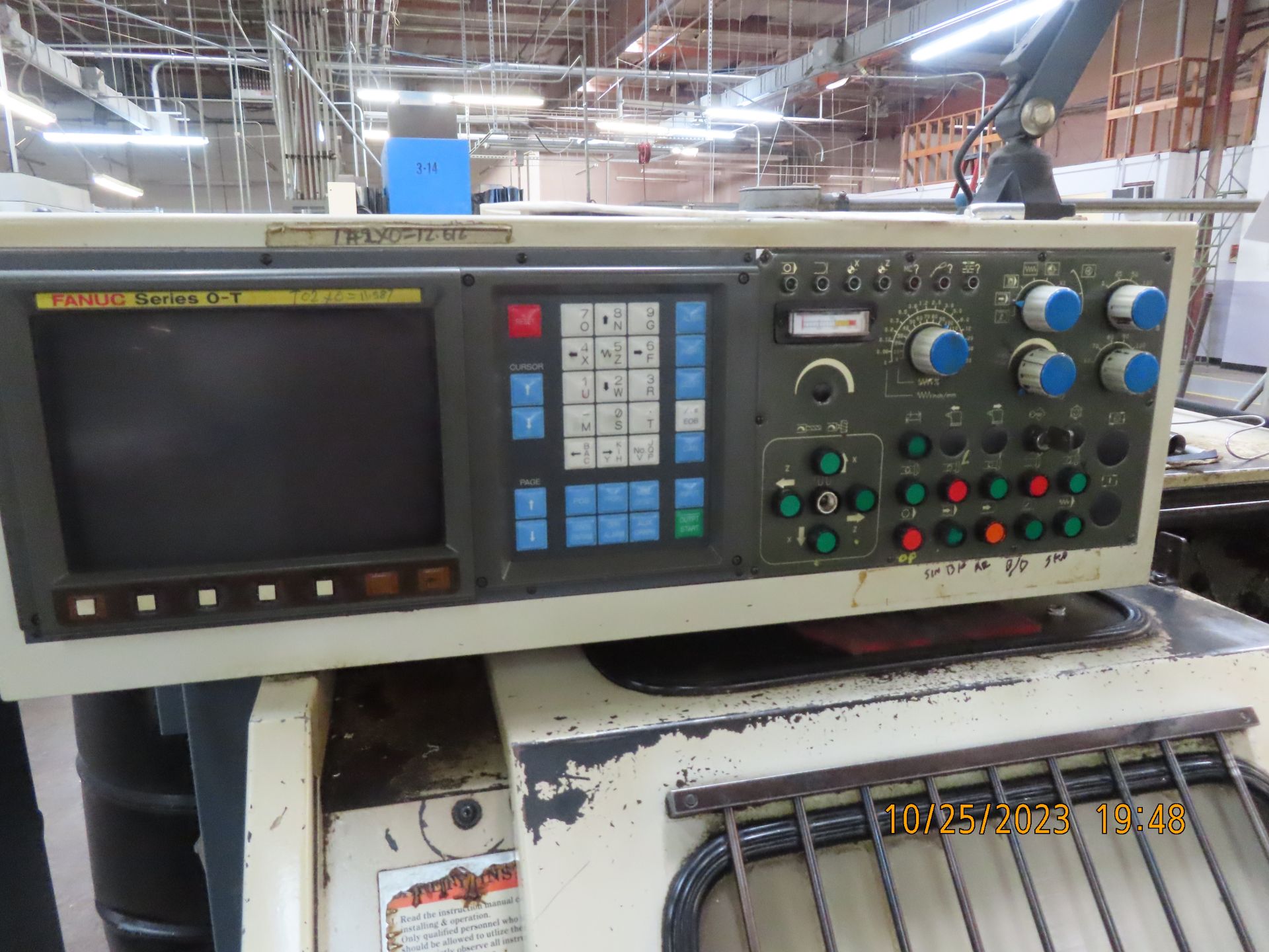 (1998) Alex-Tech mod. Mini Genius ANL-26 CNC Lathe w/ 5'' 3-Jaw Chuck, 6'' x 25 1/2'' Table, Fanuc - Image 3 of 6