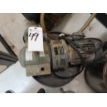 Vacuum Pump for encapsulation machine lot 101.