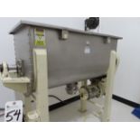 Ribbon Blender, Single Shaft, 7.5 HP, 150RPM,