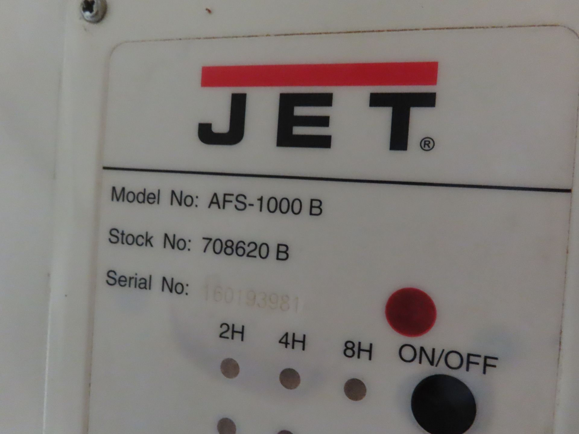 Jet mod. AFS-1000B, Air Filtration System - Image 2 of 2