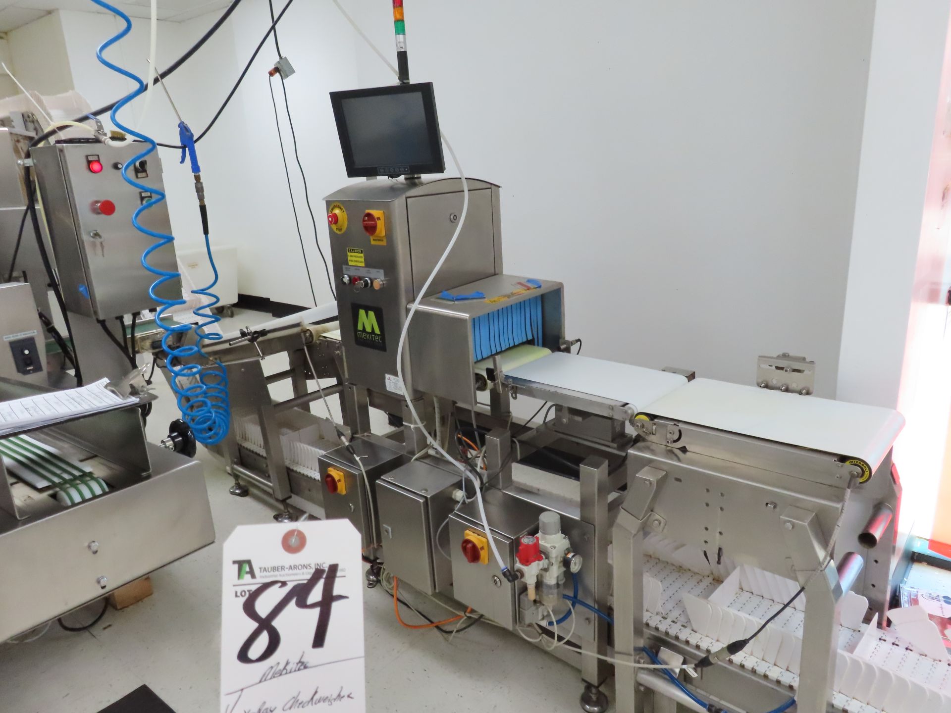 Xray / Checkweigher with rejector, Mekitec