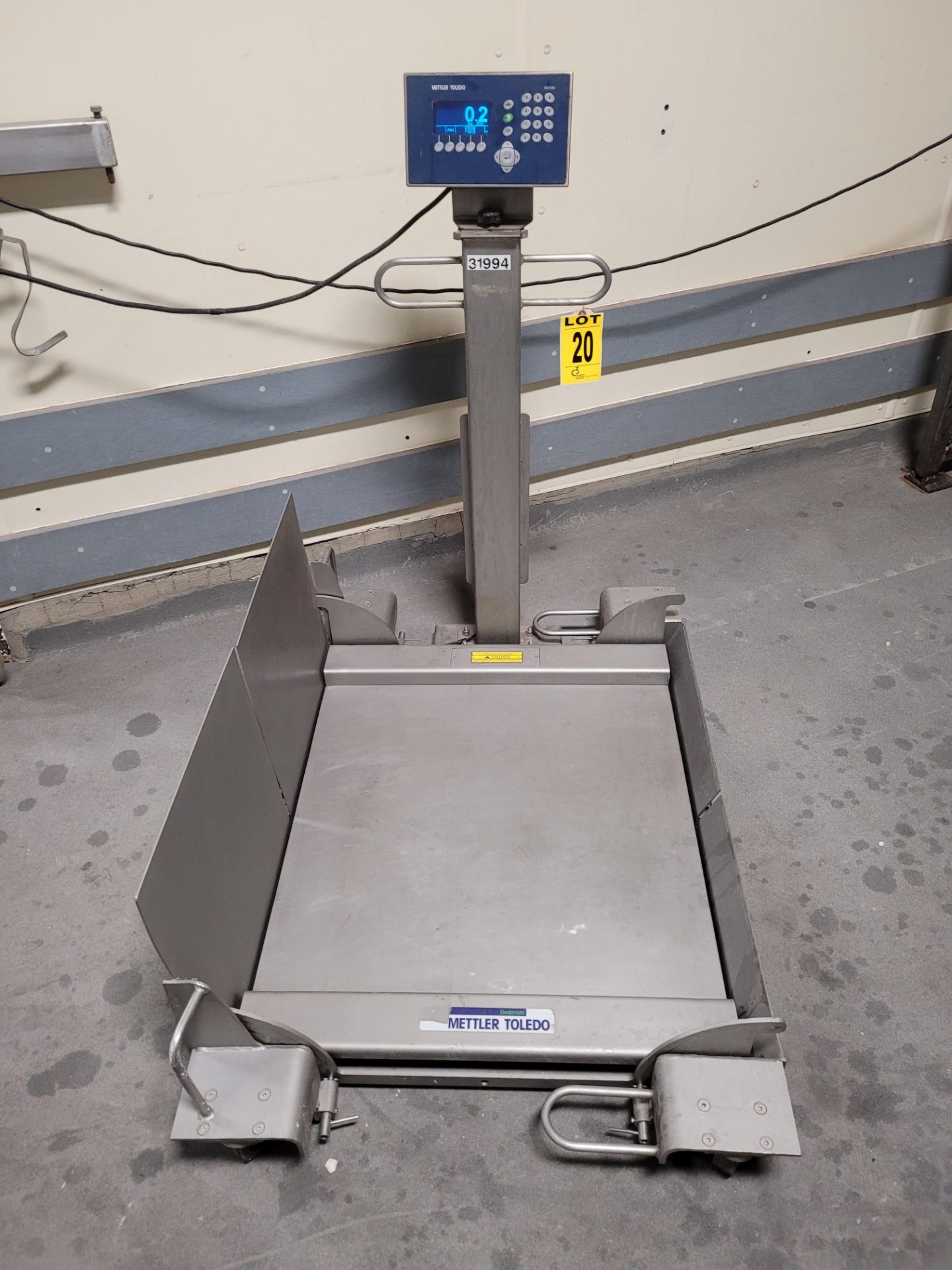 METTLER TOLEDO mod. IND560 Weighing Terminal, S/S, with Digital Read Out, 30" L x 30" W, S/S Platfo - Image 7 of 7