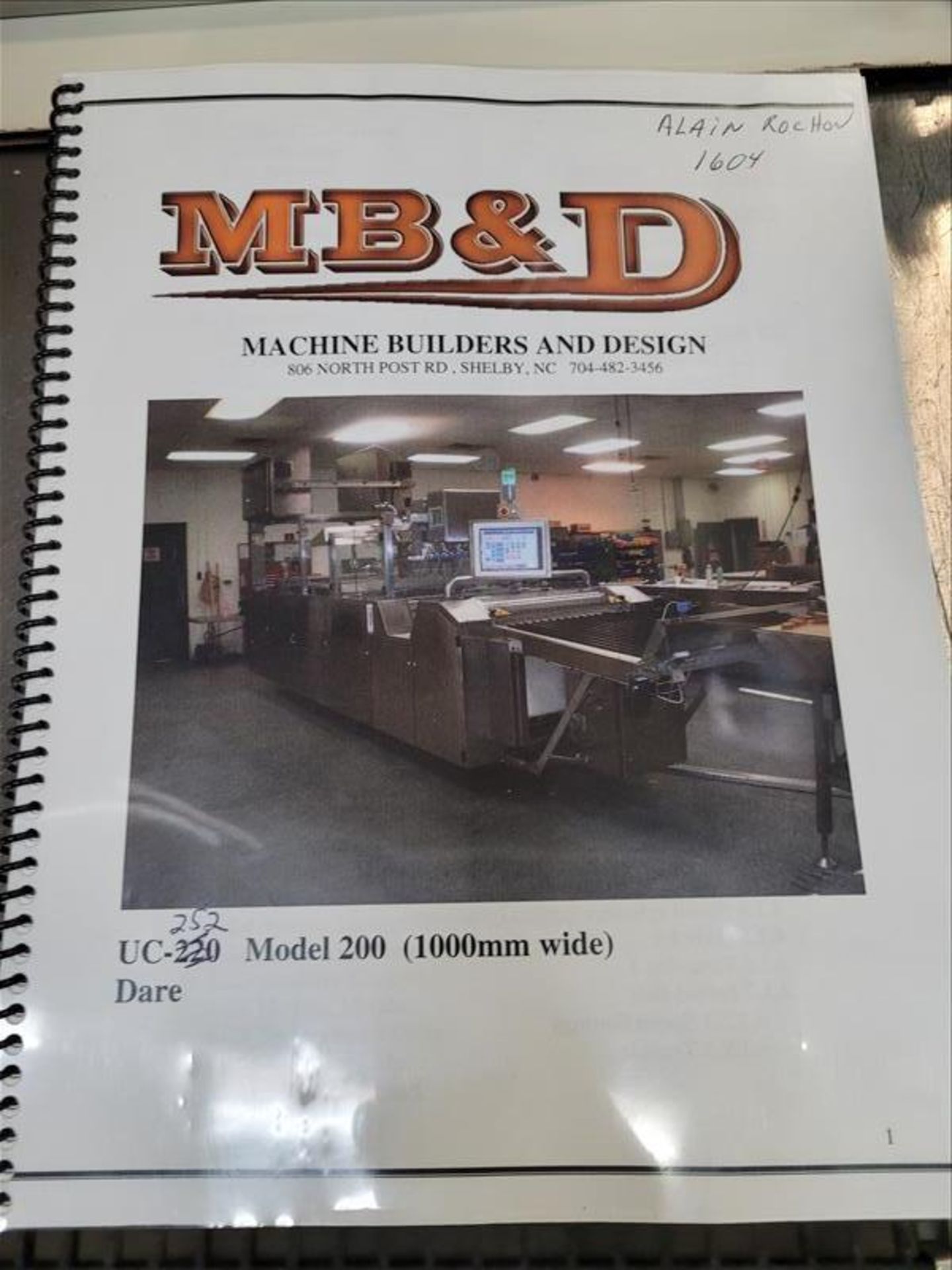 MBD Machine Builders & Design Inc. Cooker Capper, mod. 200, with Infeed Lane Conveyor, with Approx. - Image 10 of 18