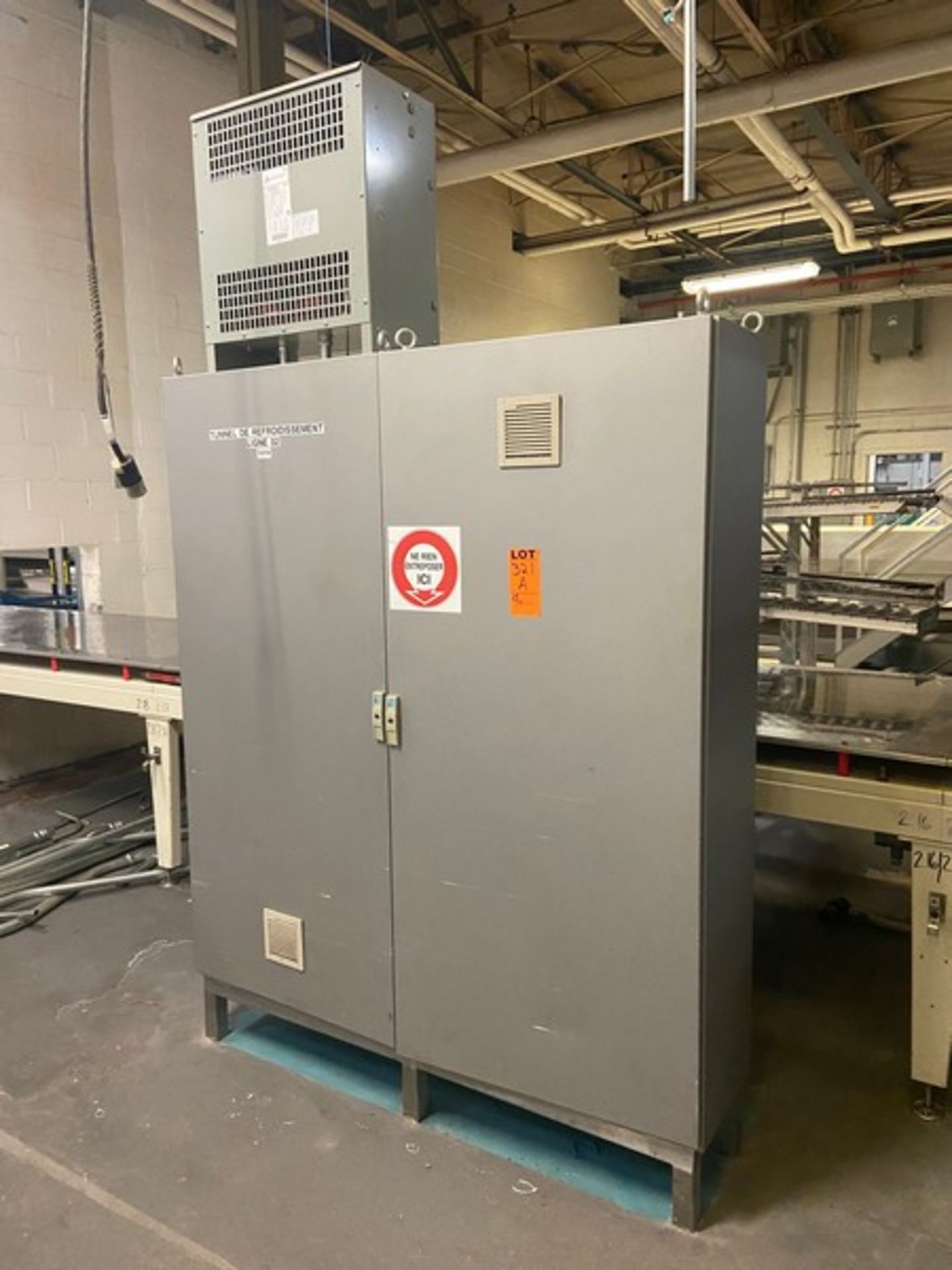 Double Door Control Cabinet, with (3) ALLEN-BRADLEY VFDs, 1336 Plus, with (2) ALLEN-BRADLEY