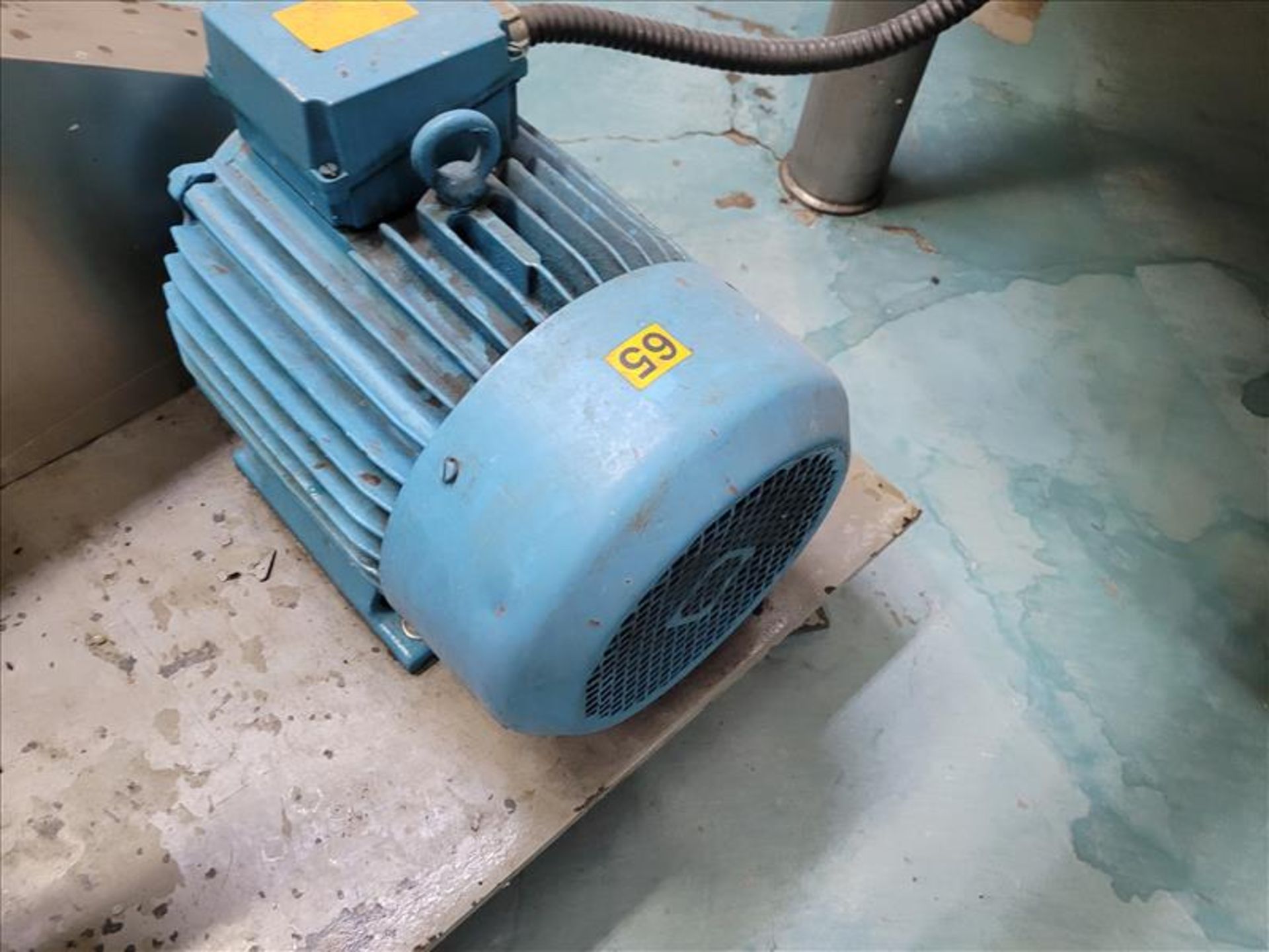 WAUKESHA 10 hp Positive Displacement Pump, Size: 55, ser. D015278, Mounted on S/S Frame (LOCATED IN - Image 4 of 6