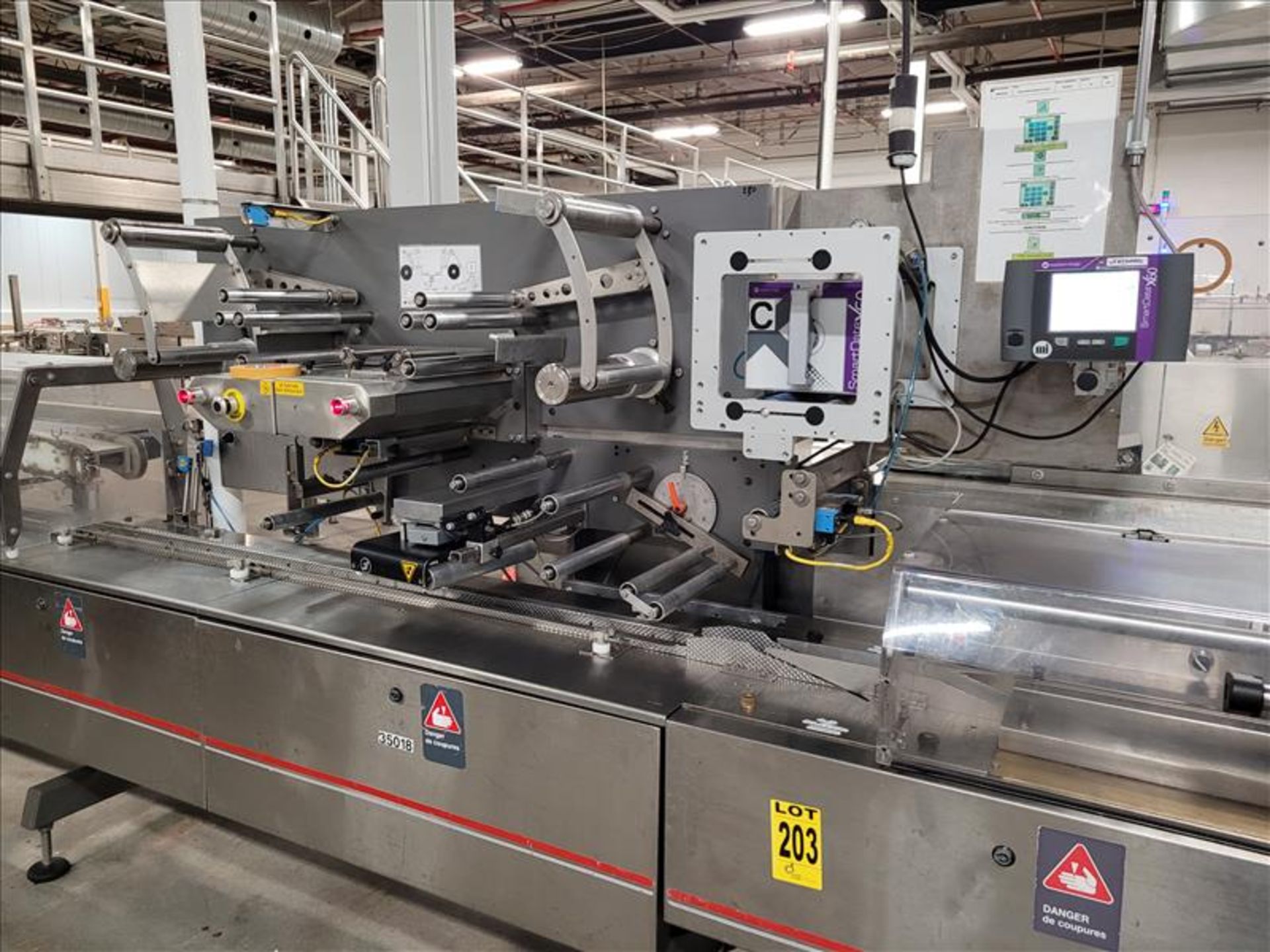 2008 BRADMAN LAKE GROUP S/S Dual Feed Flow Wrapper, Machine Type: FT 120 CLX, ser. BL 1711-07, with - Image 4 of 15