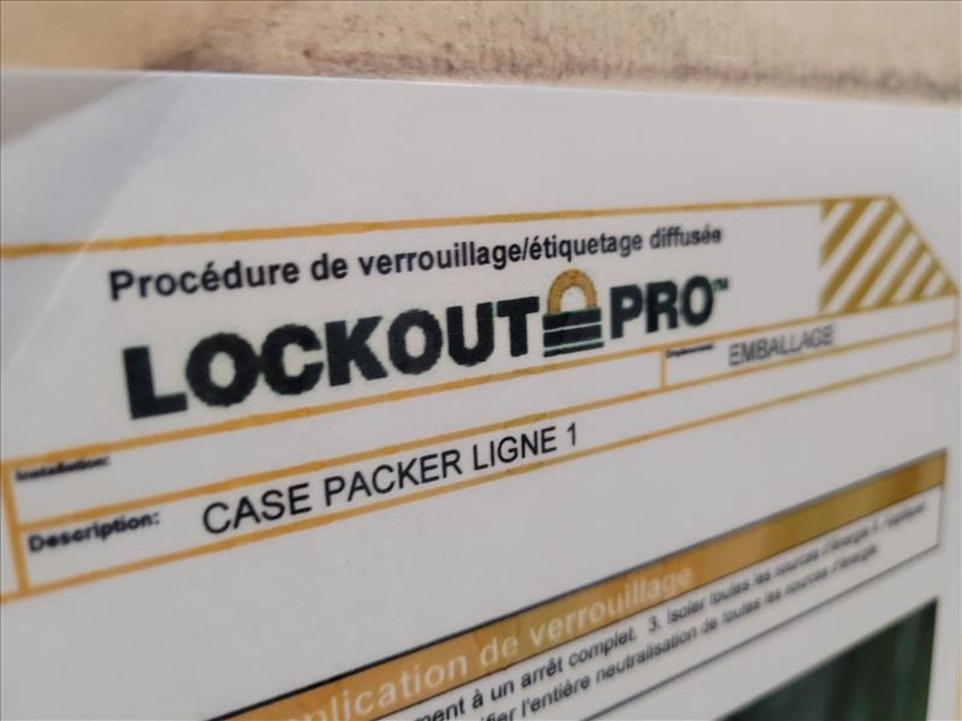 BLUEPRINT AUTOMATION Case Packer, Job. No.: 23453, ser. 1646, 575 Volts, 3 Phase, with Double Door - Image 17 of 39