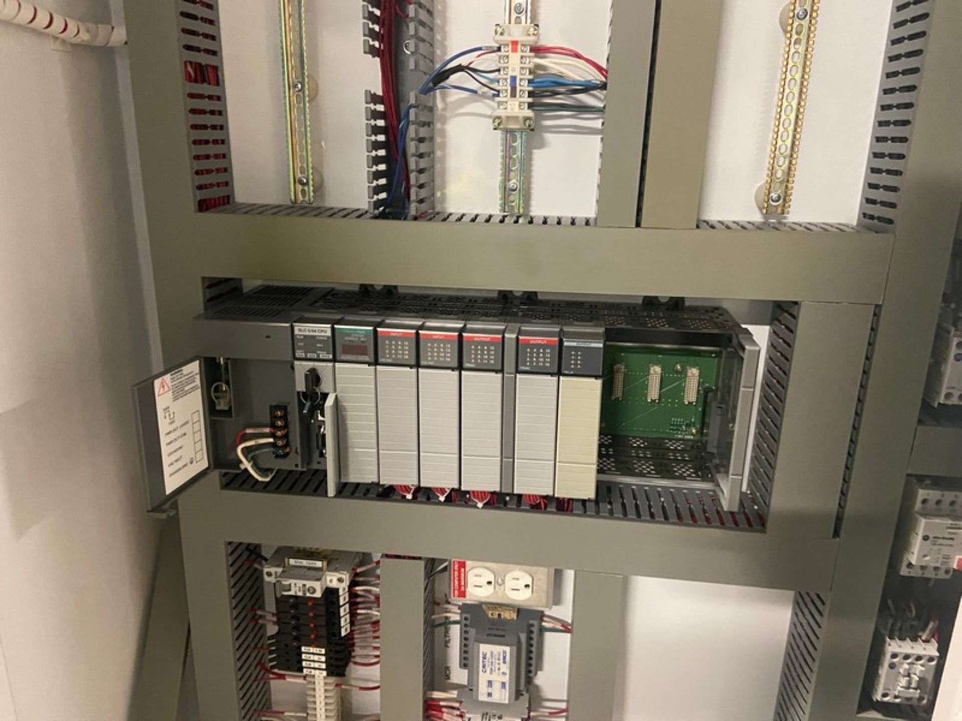 2-Door Control Cabinet, with ALLEN-BRADLEY 10-Slot PLC & Other Contents (NOTE: Missing (3) Slots - Image 2 of 4