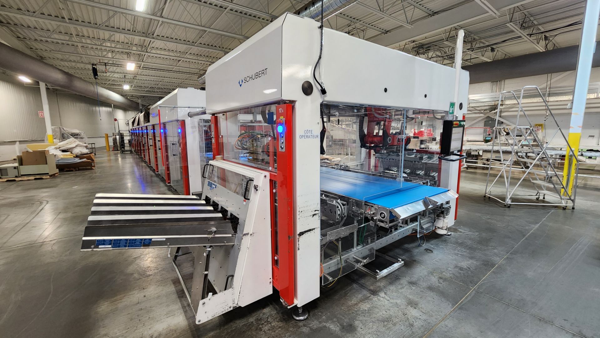 Complete Schubert Automatic Robotic Pick & Place Packaging Line with (10) F44 Robotic Pick & Place S - Image 66 of 73