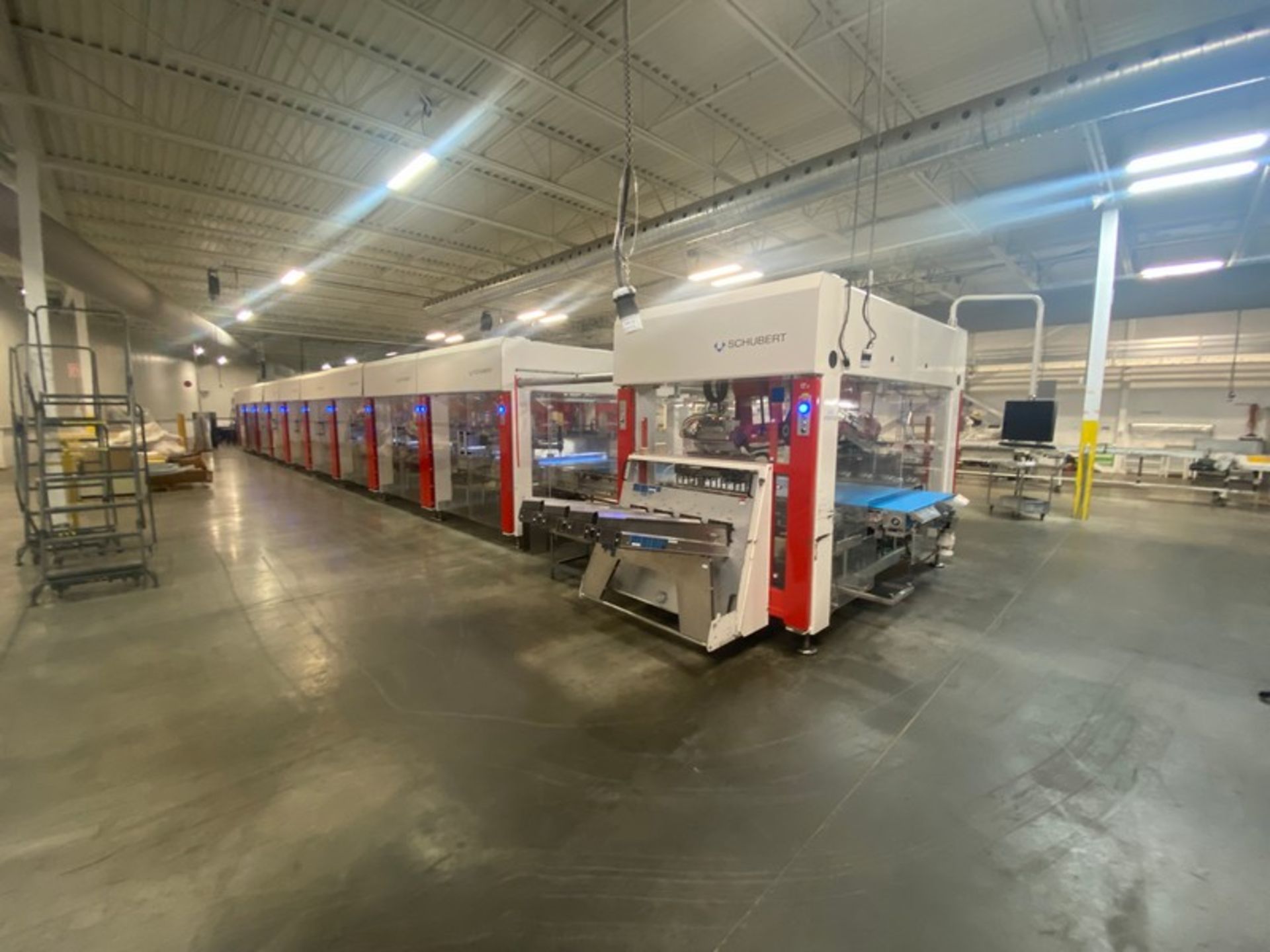 Complete Schubert Automatic Robotic Pick & Place Packaging Line with (10) F44 Robotic Pick & Place S - Image 18 of 73