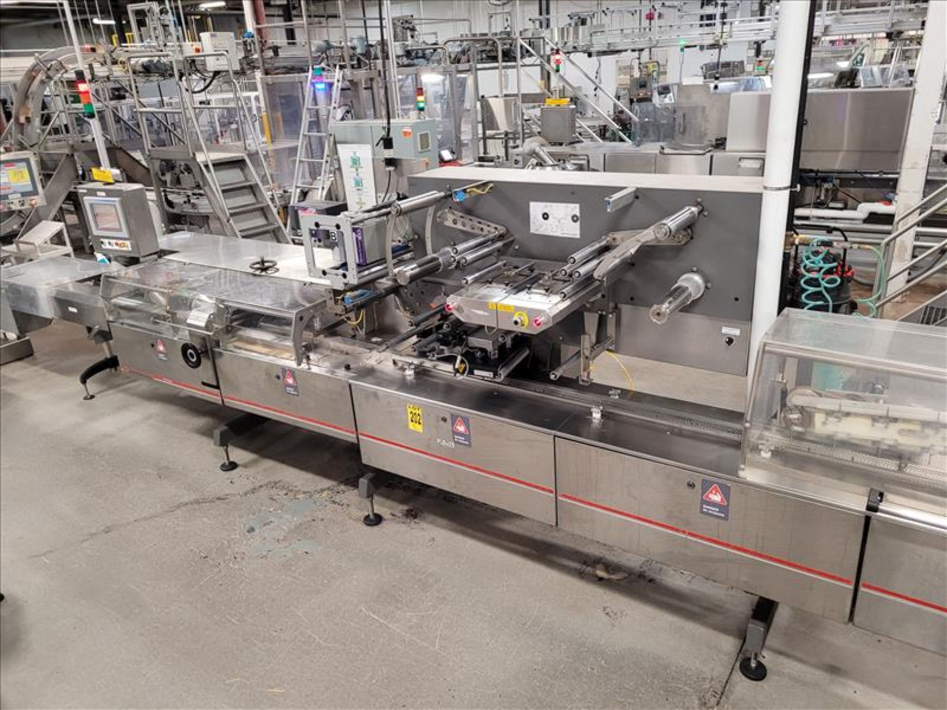 2008 BRADMAN LAKE GROUP S/S Dual Feed Flow Wrapper, Machine Type: FT 120 CLX, ser. BL 1711-08, with - Image 33 of 35