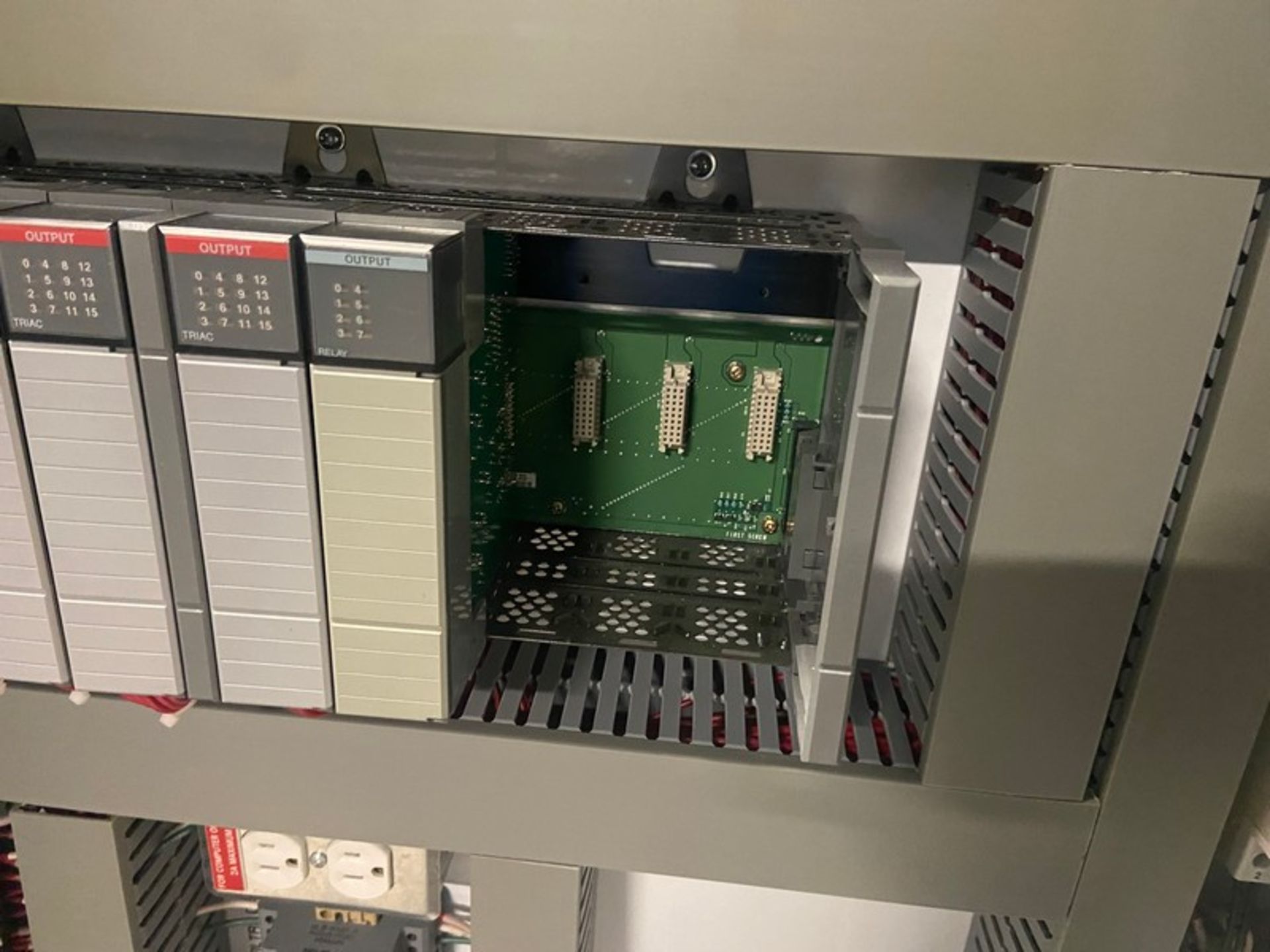 2-Door Control Cabinet, with ALLEN-BRADLEY 10-Slot PLC & Other Contents (NOTE: Missing (3) Slots - Image 3 of 4