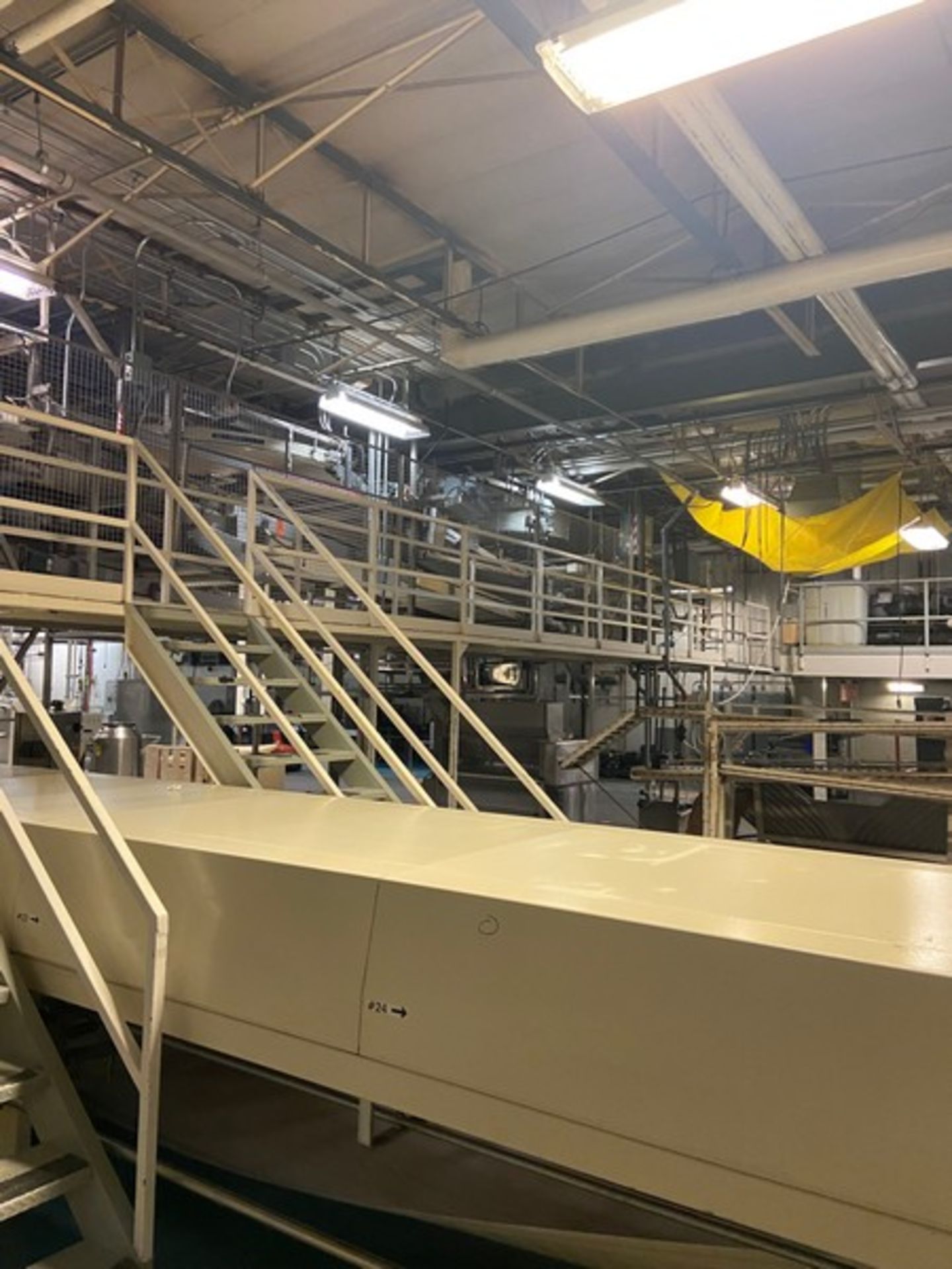 Steel Cat Walk Over Production Area, with Stairs Handrails (LOCATED IN SAINT-LAMBERT, QC) - Image 2 of 3
