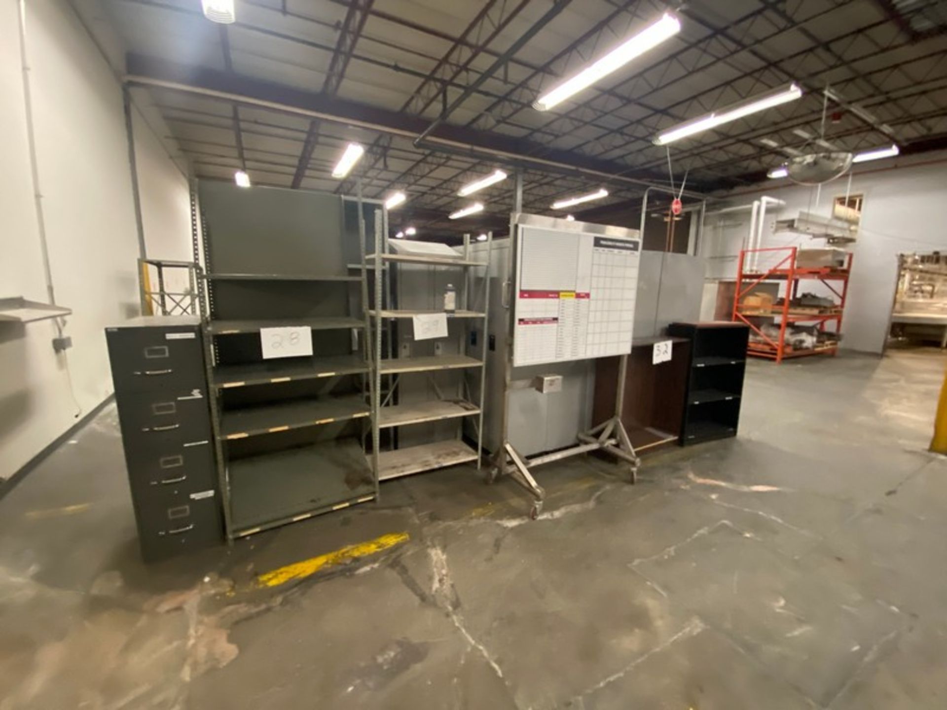 Lot of Assorted Office Furniture Lockers, Includes Book Shelves Other Contents (LOCATED IN SAINT- - Image 3 of 3