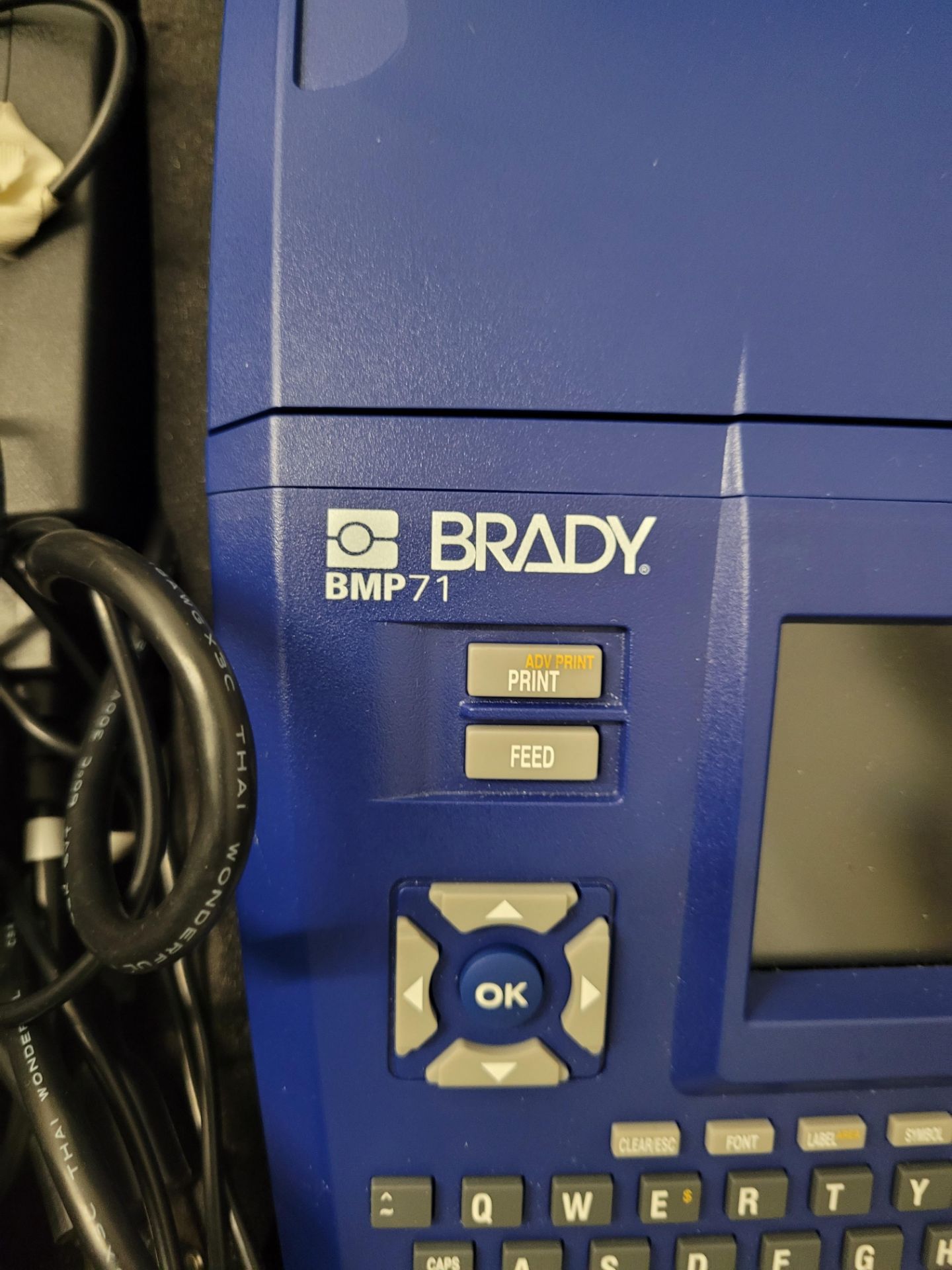 BRADY mod. BMP71 desktop and portable Label Printer w/ case (LOCATED IN SAINT-LAMBERT, QC) - Image 3 of 4