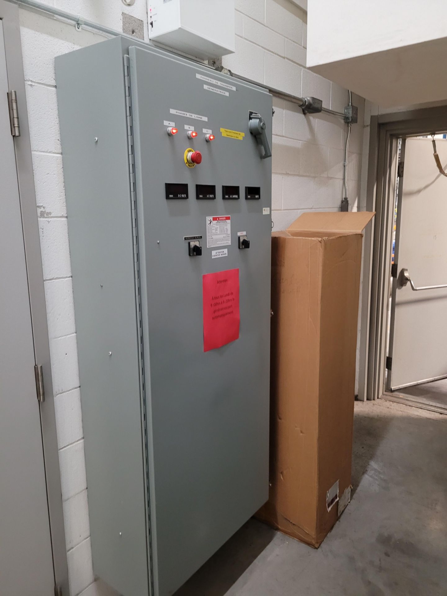 2015 GROUPE MASKA Generator w/ Control Panel (Located in Saint-Lambert, QC - Subject to - Image 14 of 15
