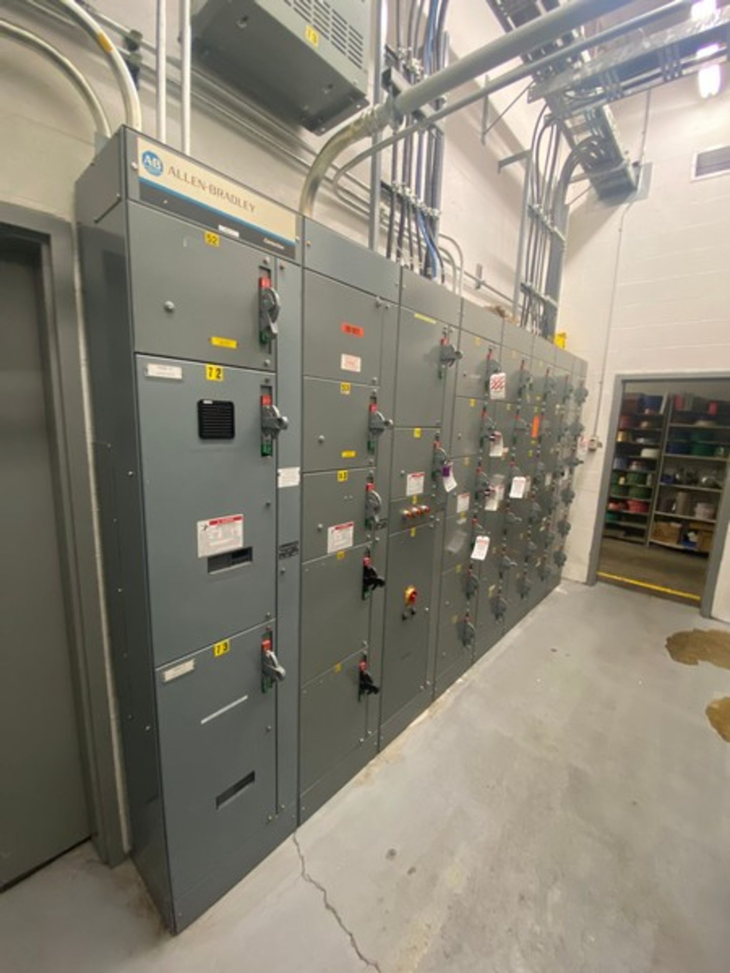 Allen-Bradley 38-Bucket Motor Control Center (SUBJECT TO CONFIRMATION) (LOCATED IN SAINT-LAMBERT,