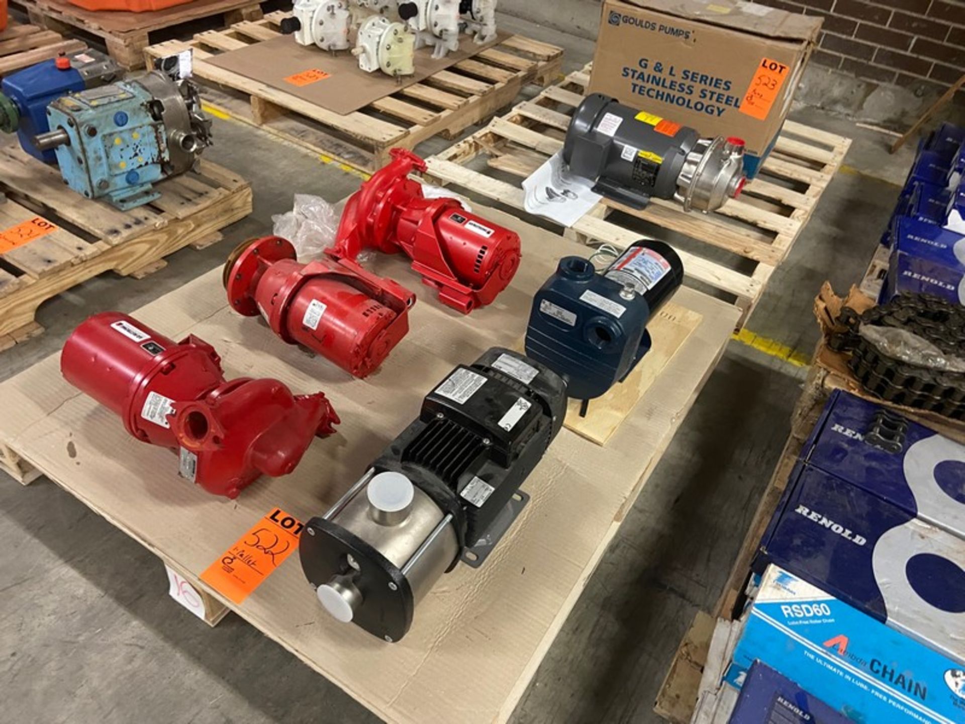 (5) NEW Water Pumps, Assorted Styles Sizes (LOCATED IN SAINT-LAMBERT, QC)
