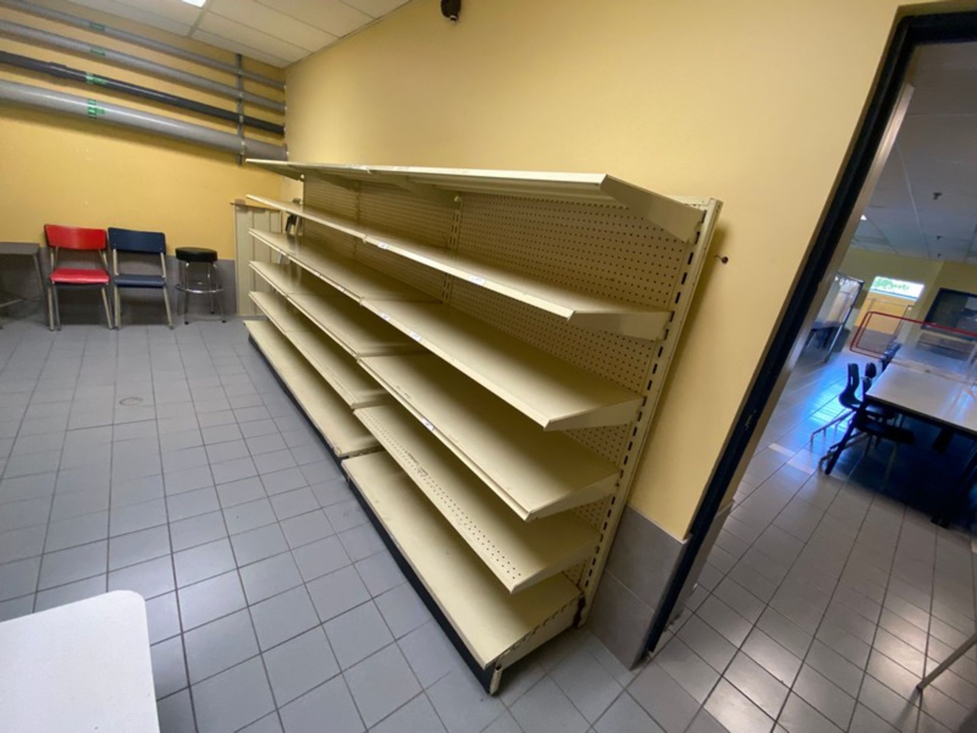 Contents of Employee Store, Includes Shelving, Cash Register, Counter Top (LOCATED IN SAINT-LAMBERT, - Image 2 of 4