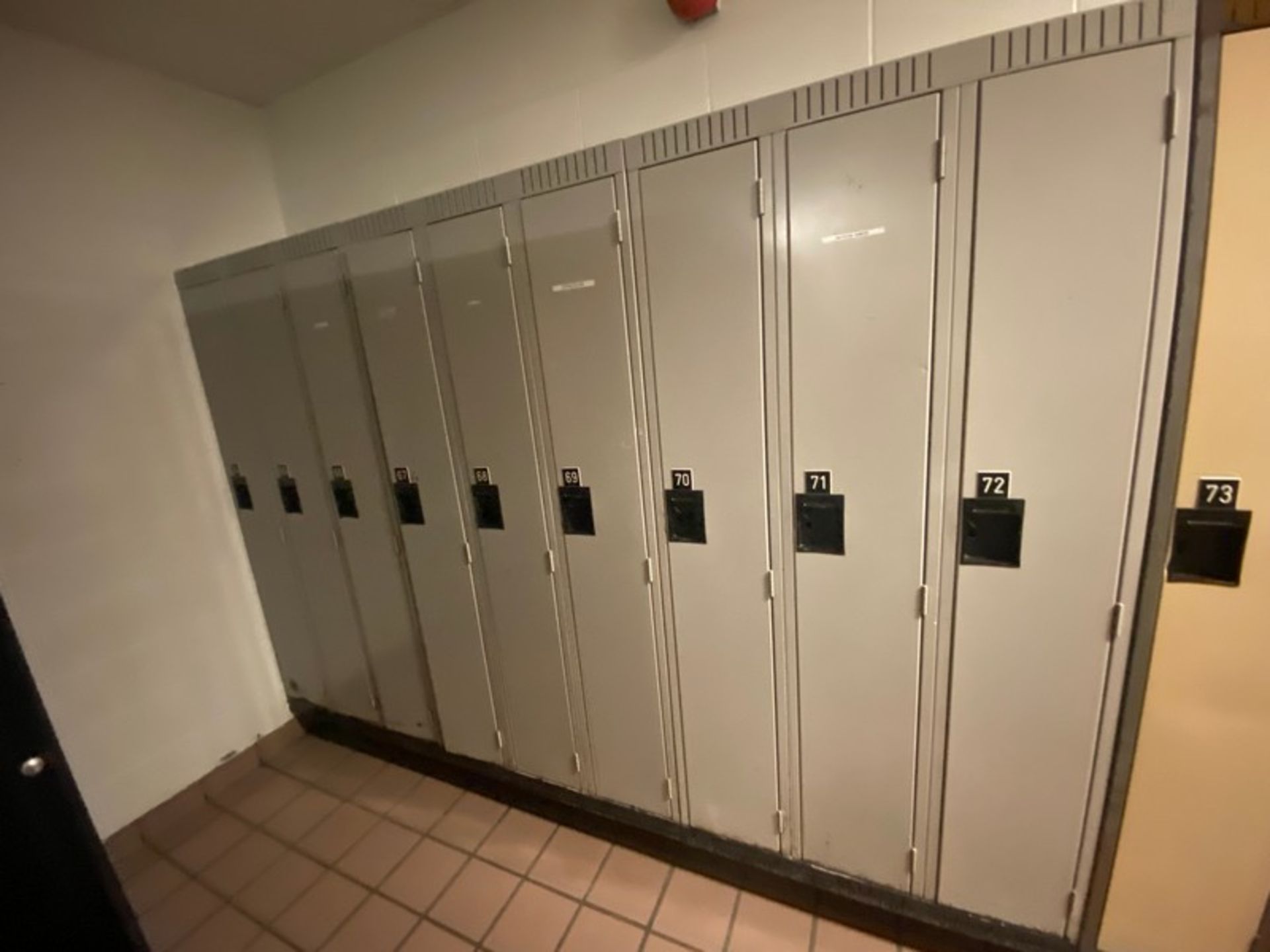 Large Sections of Lockers, Includes All Sections of Lockers in Front Area of Locker Room (LOCATED IN - Image 6 of 8