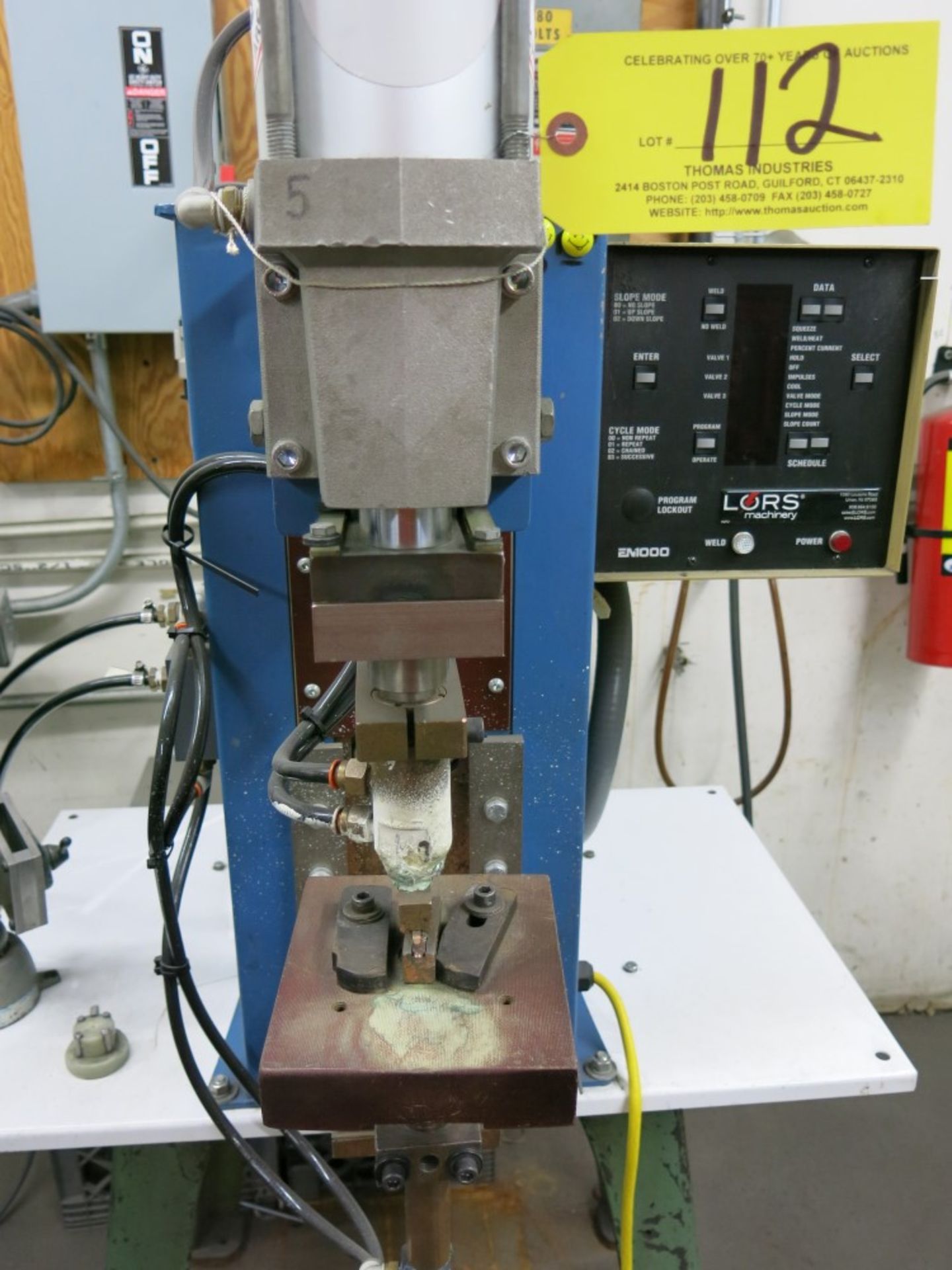 Lors Spot Welder Model BMW200V2/20-D, - Image 3 of 4