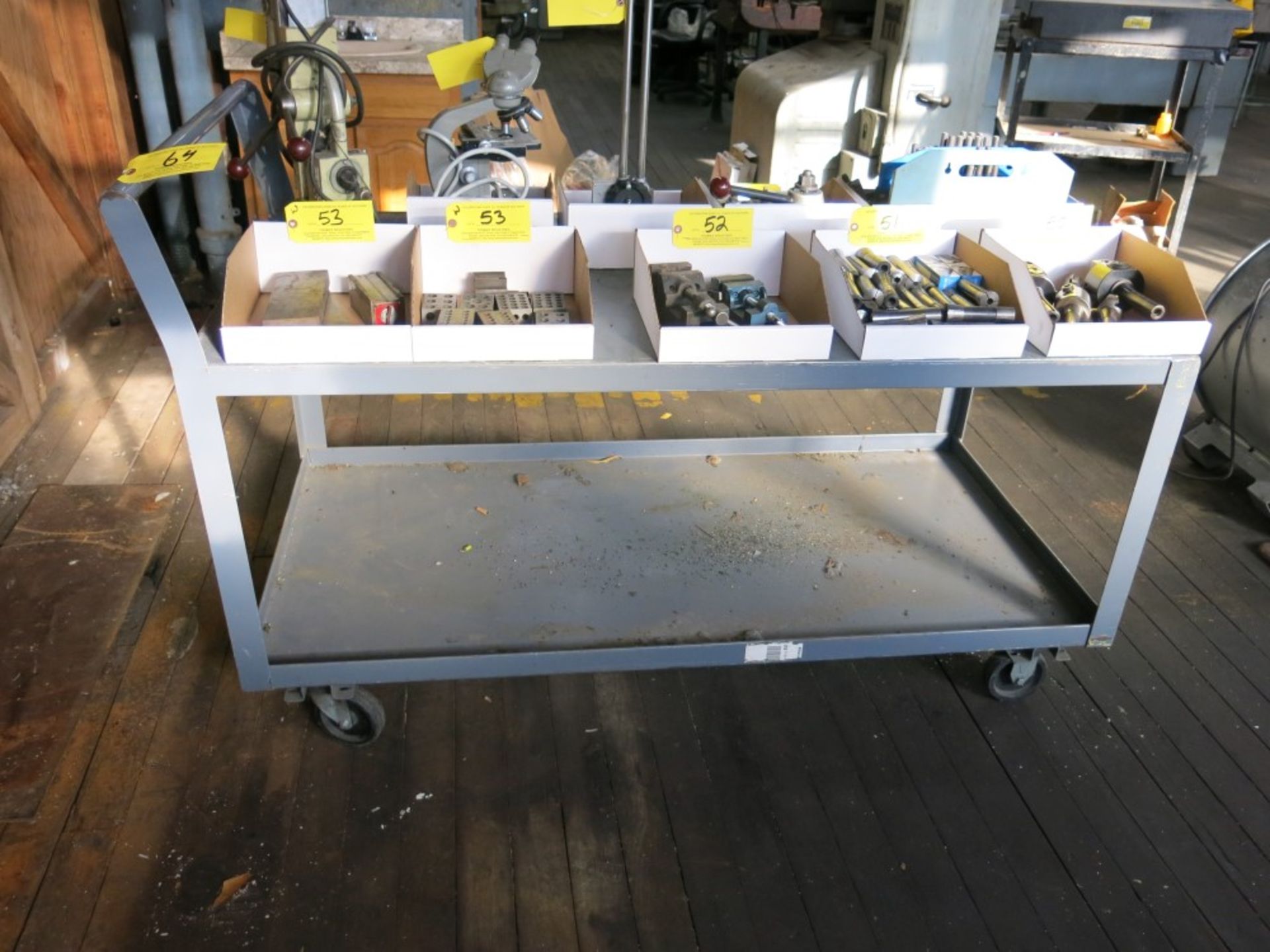 Dayton 800 Lb Cap 2 Shelf Castered Cart - Image 2 of 2