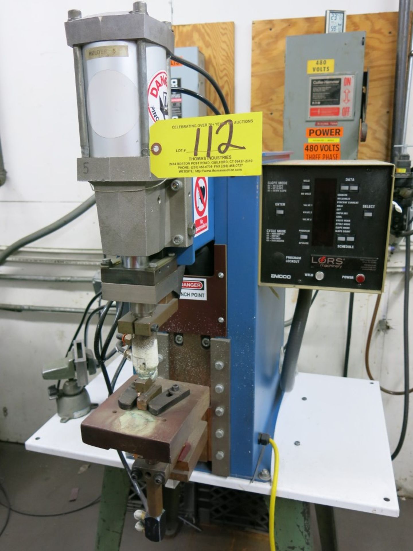 Lors Spot Welder Model BMW200V2/20-D, - Image 2 of 4