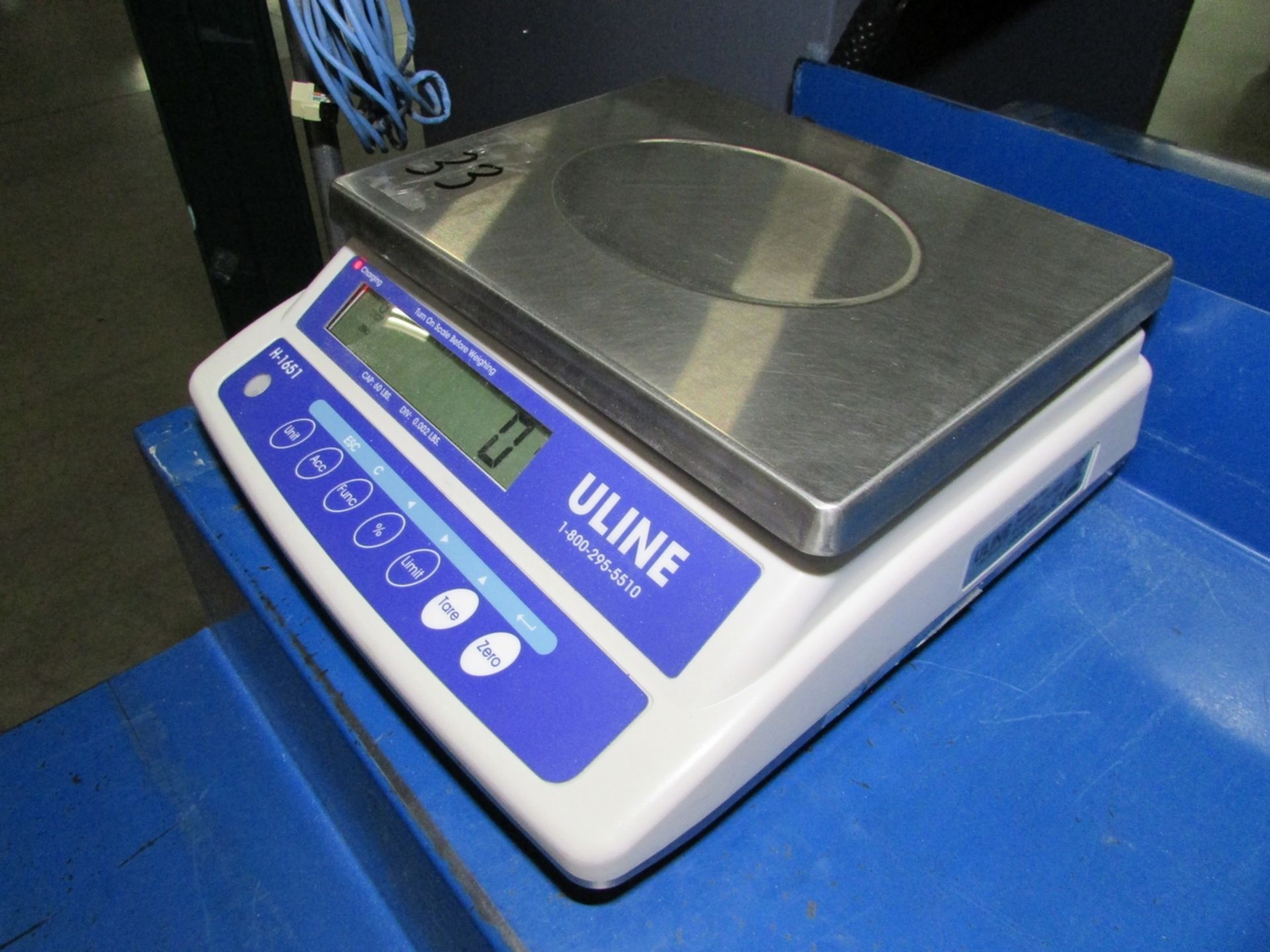 Uline H-1651 60x0.002Lb. Digital Counting Scale - Image 4 of 5