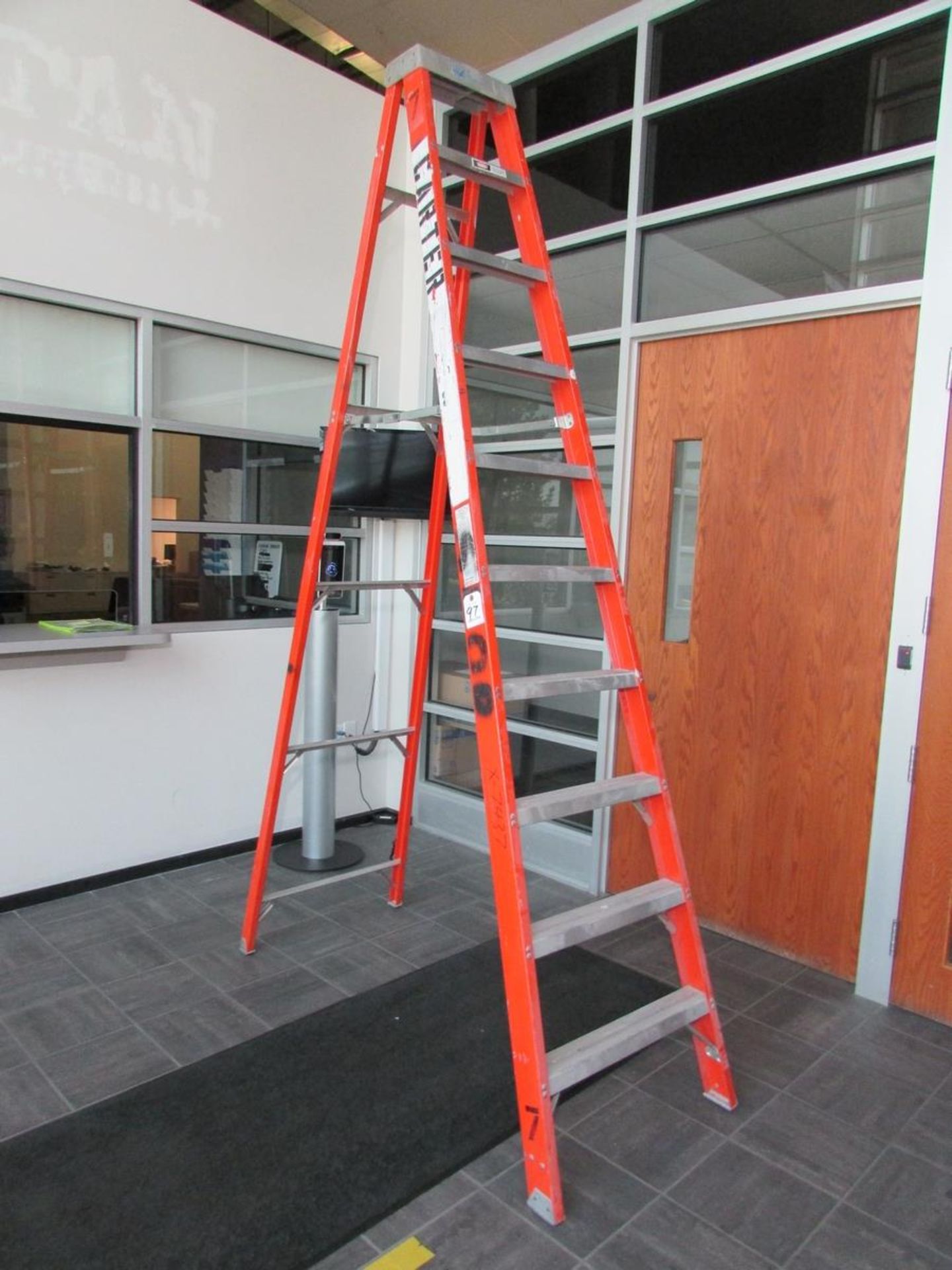Louisville 10' Fiberglass A-Frame Ladder