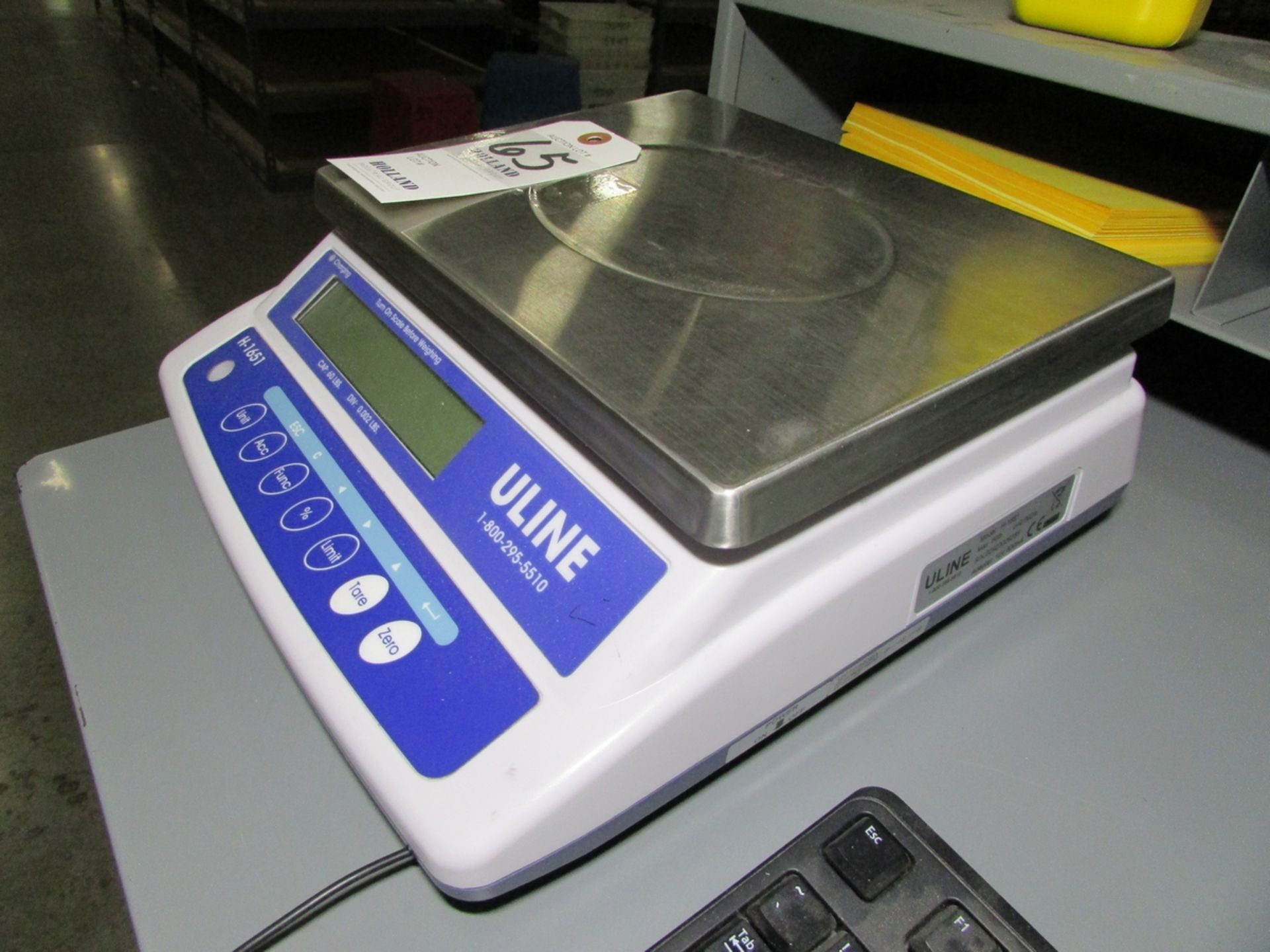 Uline H-1651 60x0.002Lb. Digital Counting Scale - Image 4 of 5