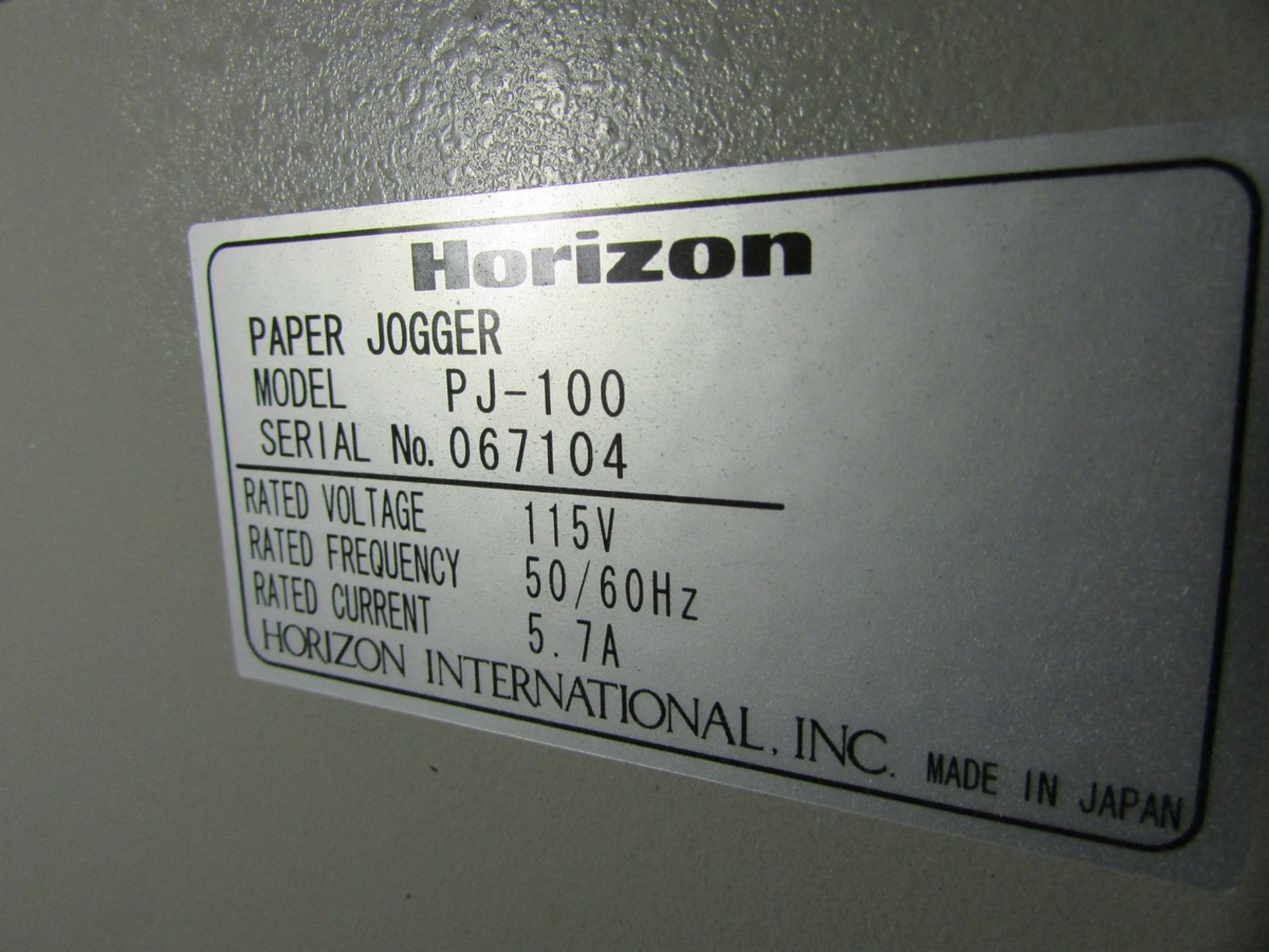 Horizon PJ-100 Paper Jogger - Image 5 of 5