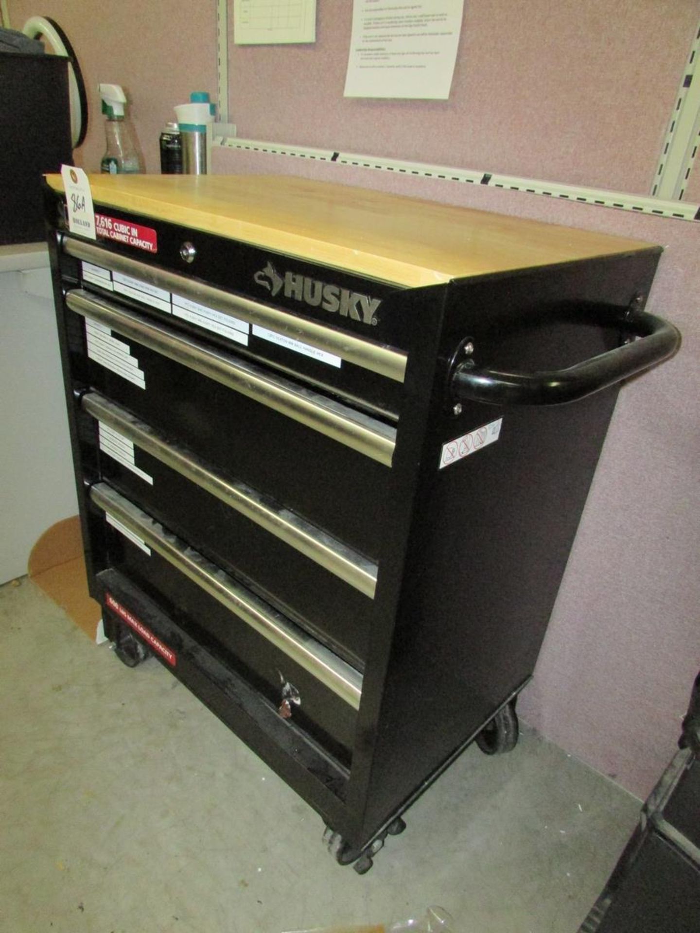 Husky 26" 4-Drawer Rolling Toolbox - Image 2 of 7