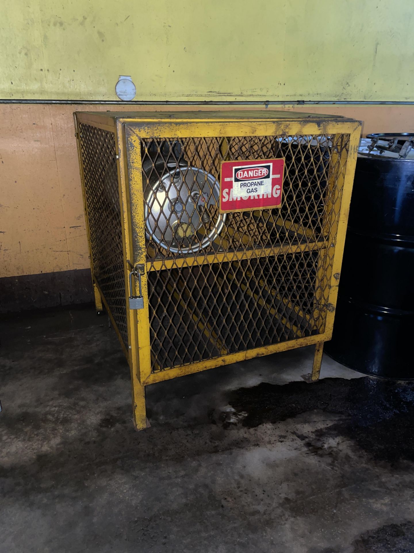 Propane Cage w/ Tank Included
