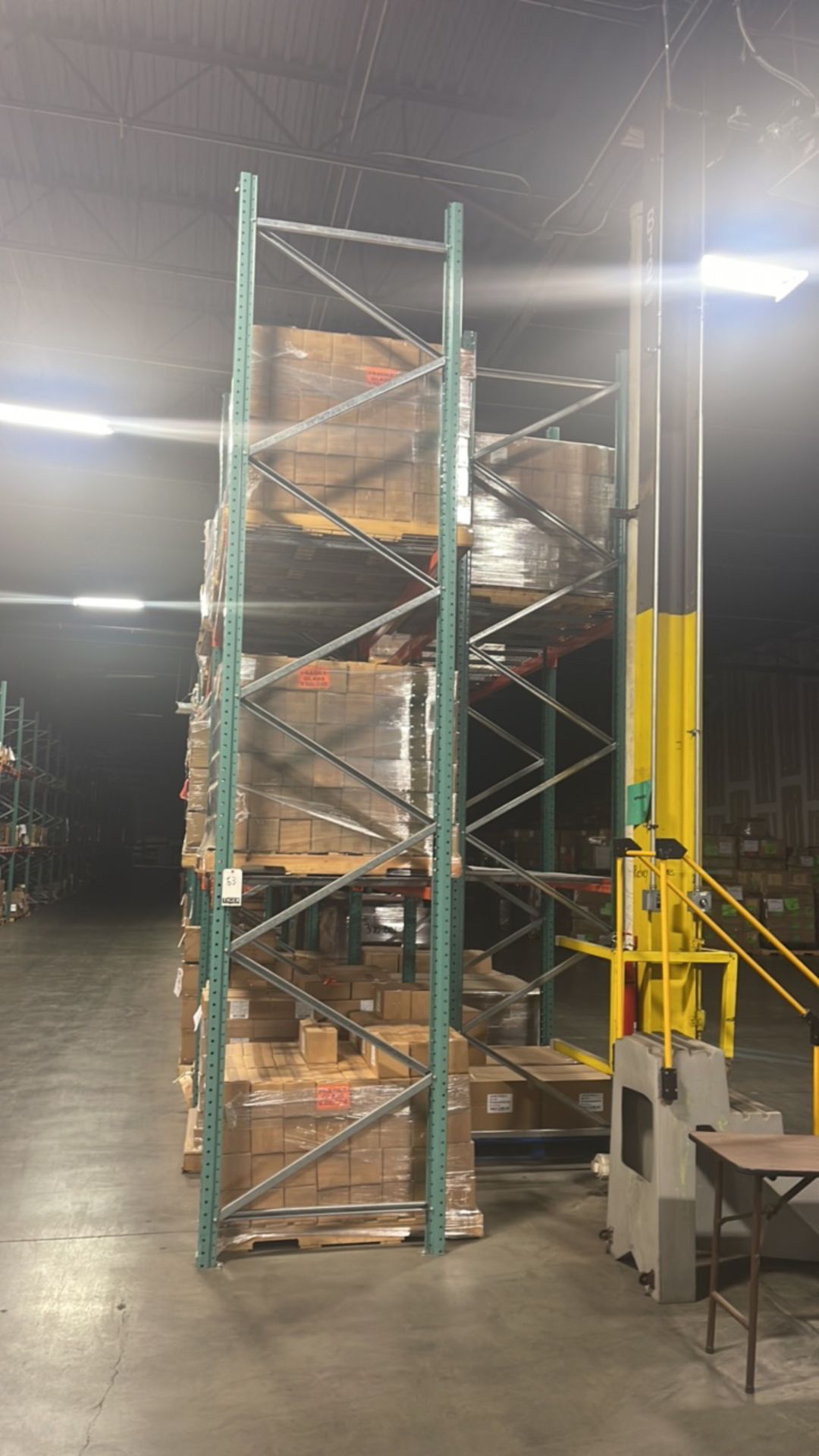 (62) Sections Pallet Racking