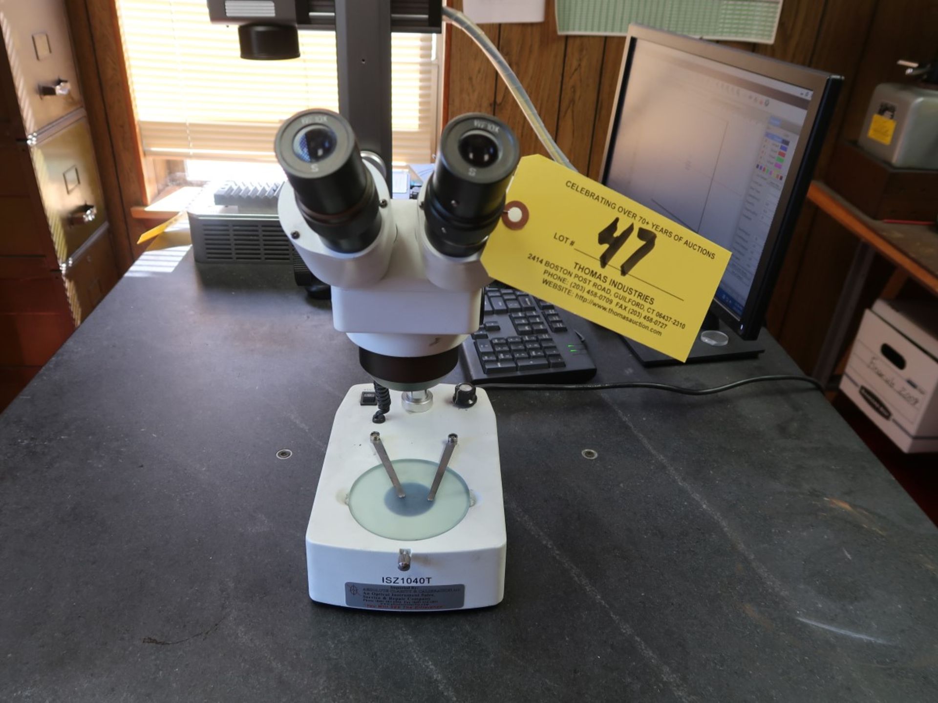 Absolute Clairty Stereo Microscope Model 1SZ1040T - Image 2 of 3