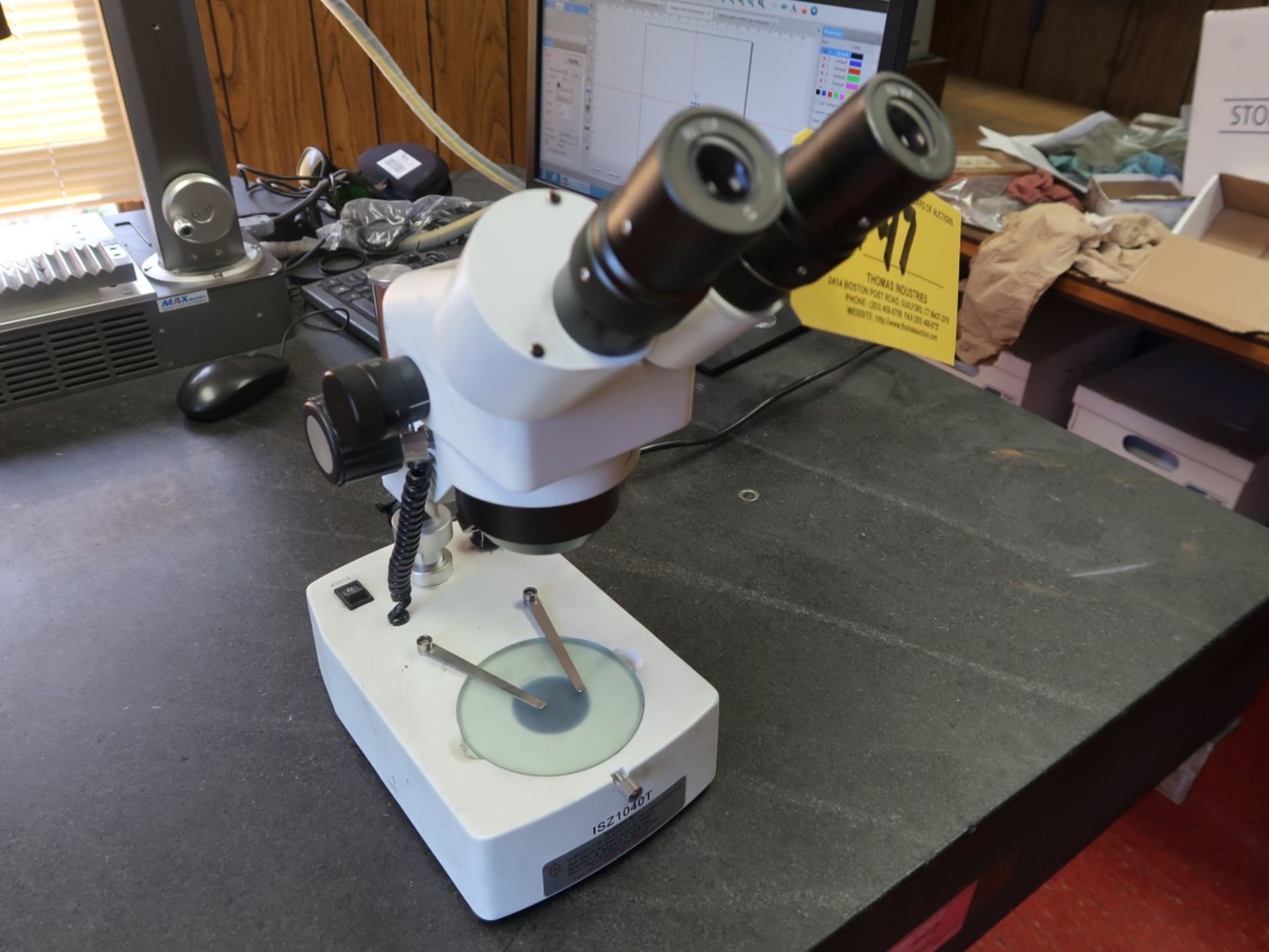 Absolute Clairty Stereo Microscope Model 1SZ1040T - Image 3 of 3