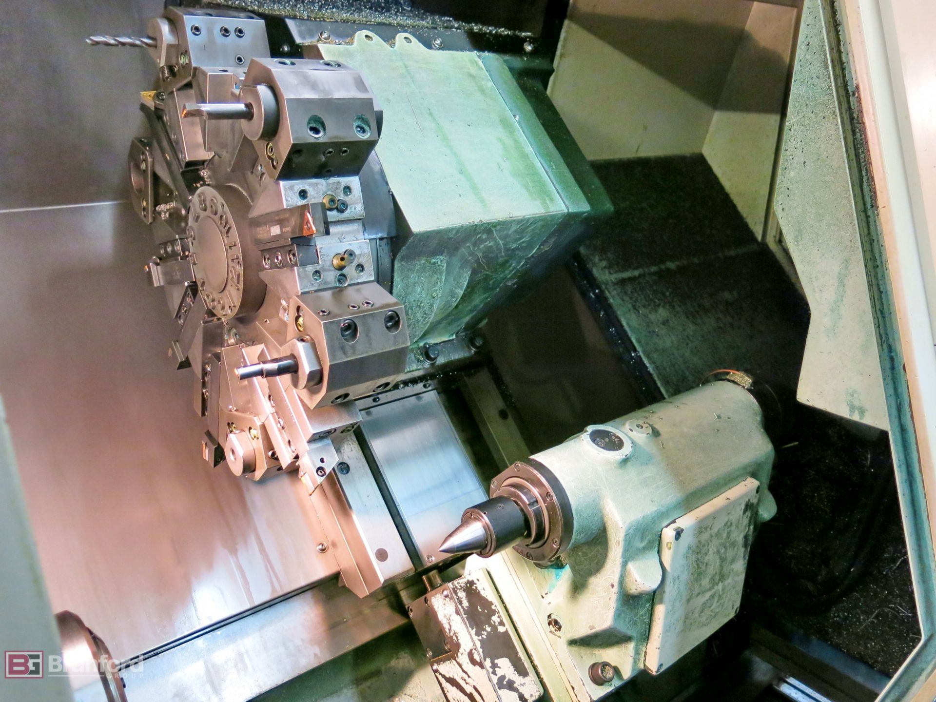 Doosan Daewoo model puma 240 cnc threading center - Image 7 of 11