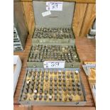 (3) Pin gauge sets, sizes incl up to .832