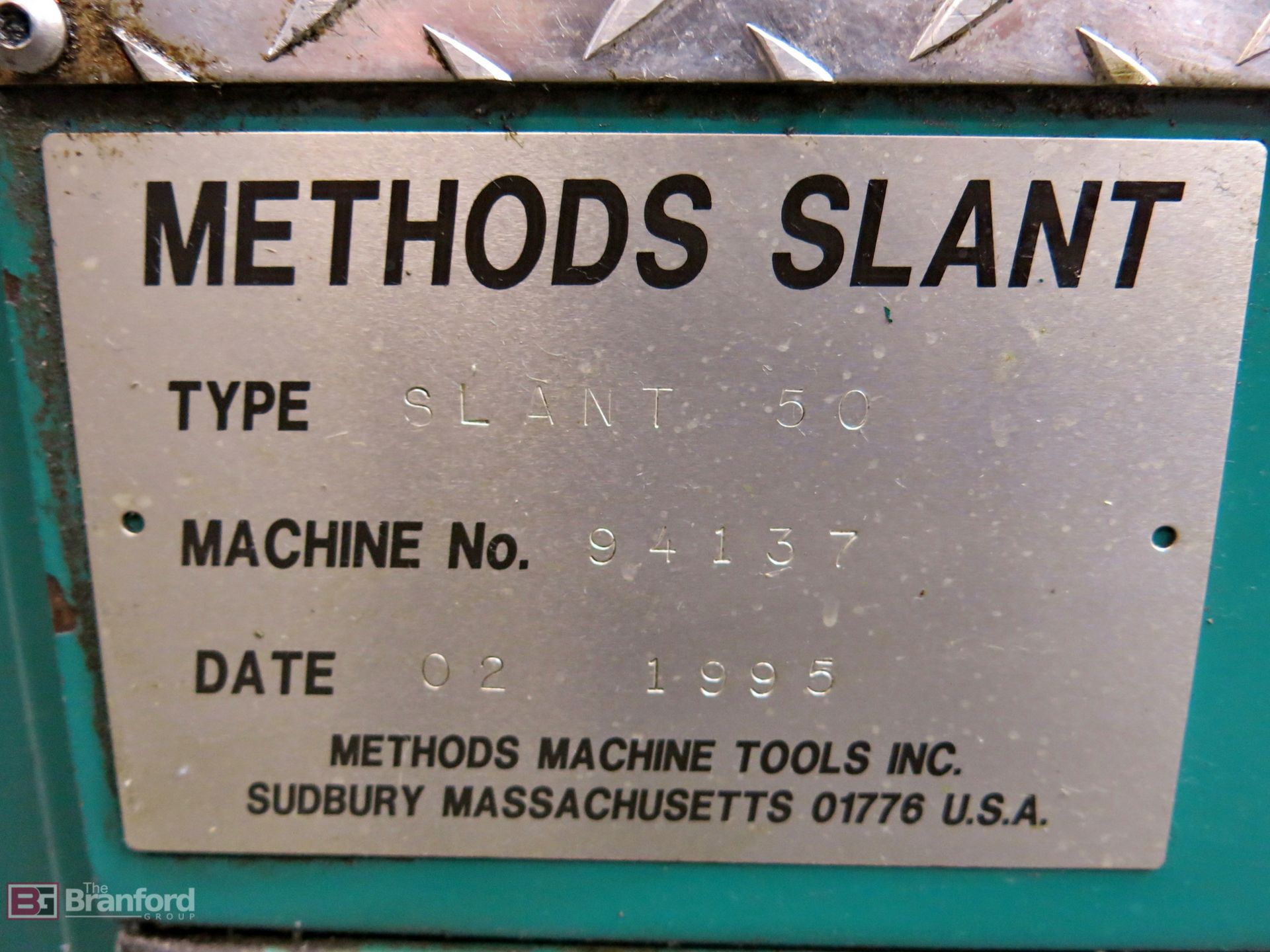Methods slant 50 cnc turning center, w/ Yasnac Controls - Image 5 of 5