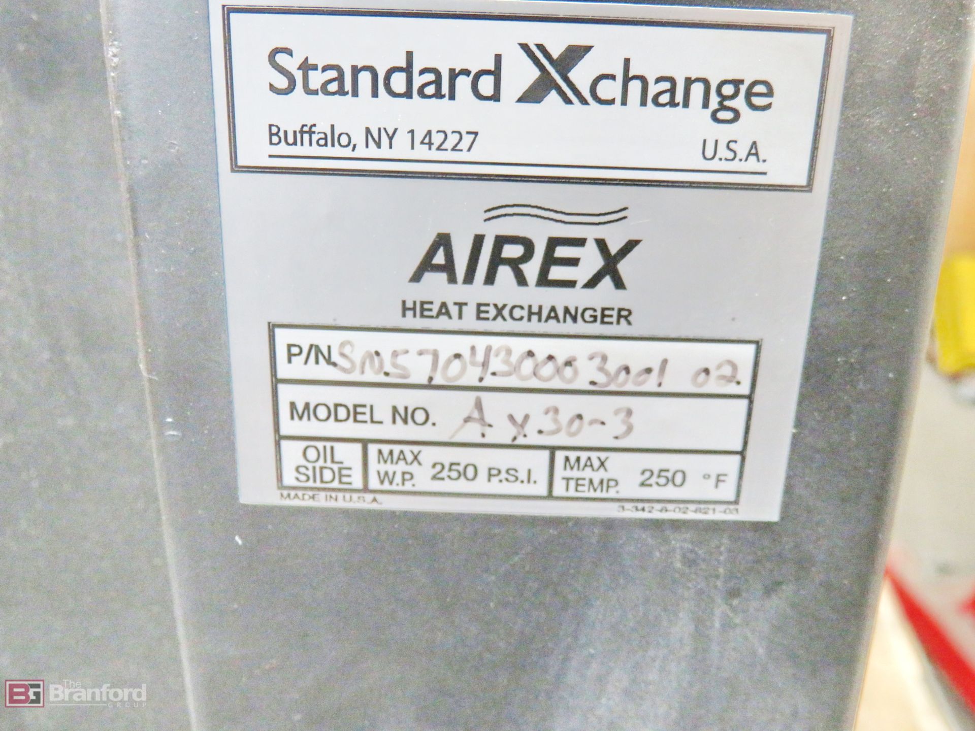 Standard Xchanger AirEx AX30-3 heat exchanger - Image 5 of 5