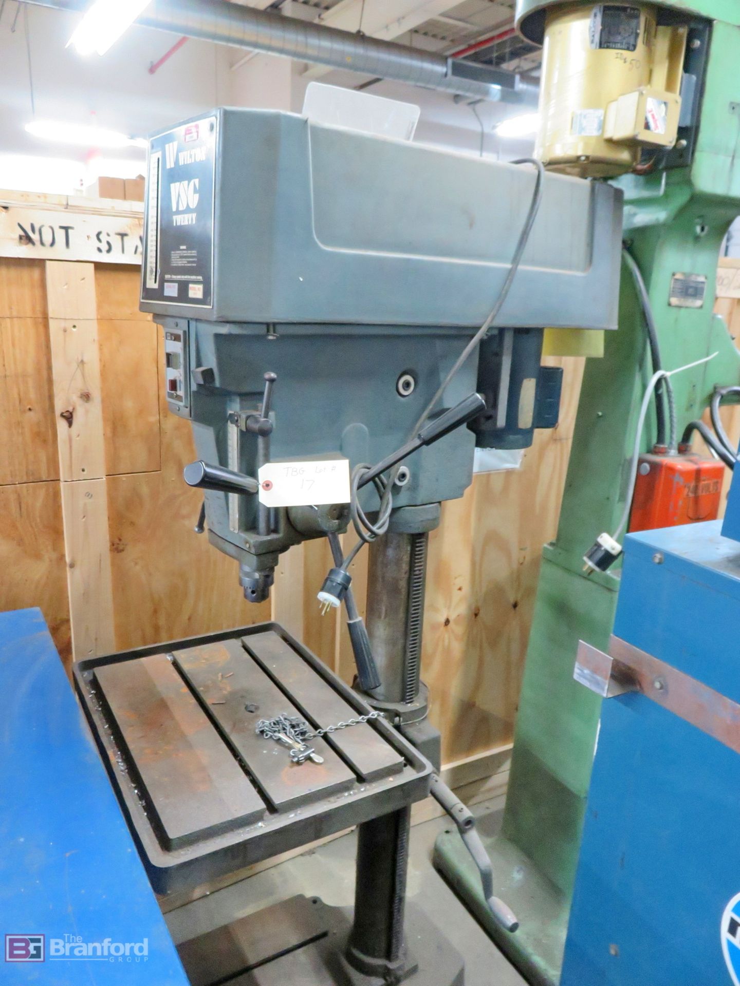 Wilton VSG 2015 drill press, 1-1/2-HP