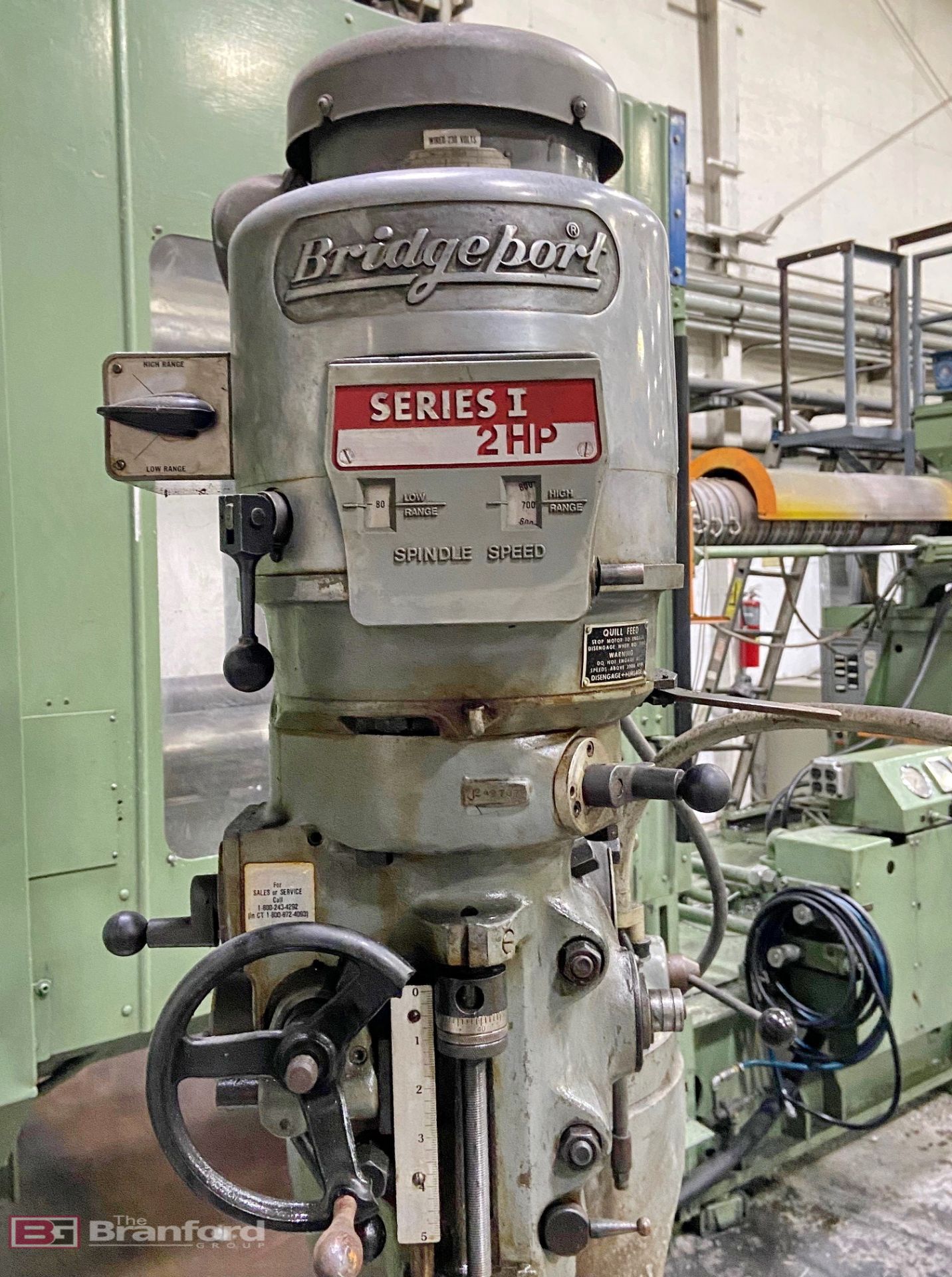Bridgeport Series 1 2-hp vertical milling machine - Image 3 of 4